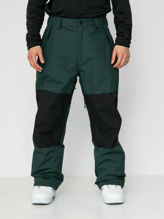 Pantaloni pentru snowboard Vans Mte Hellbound (black/green gables)