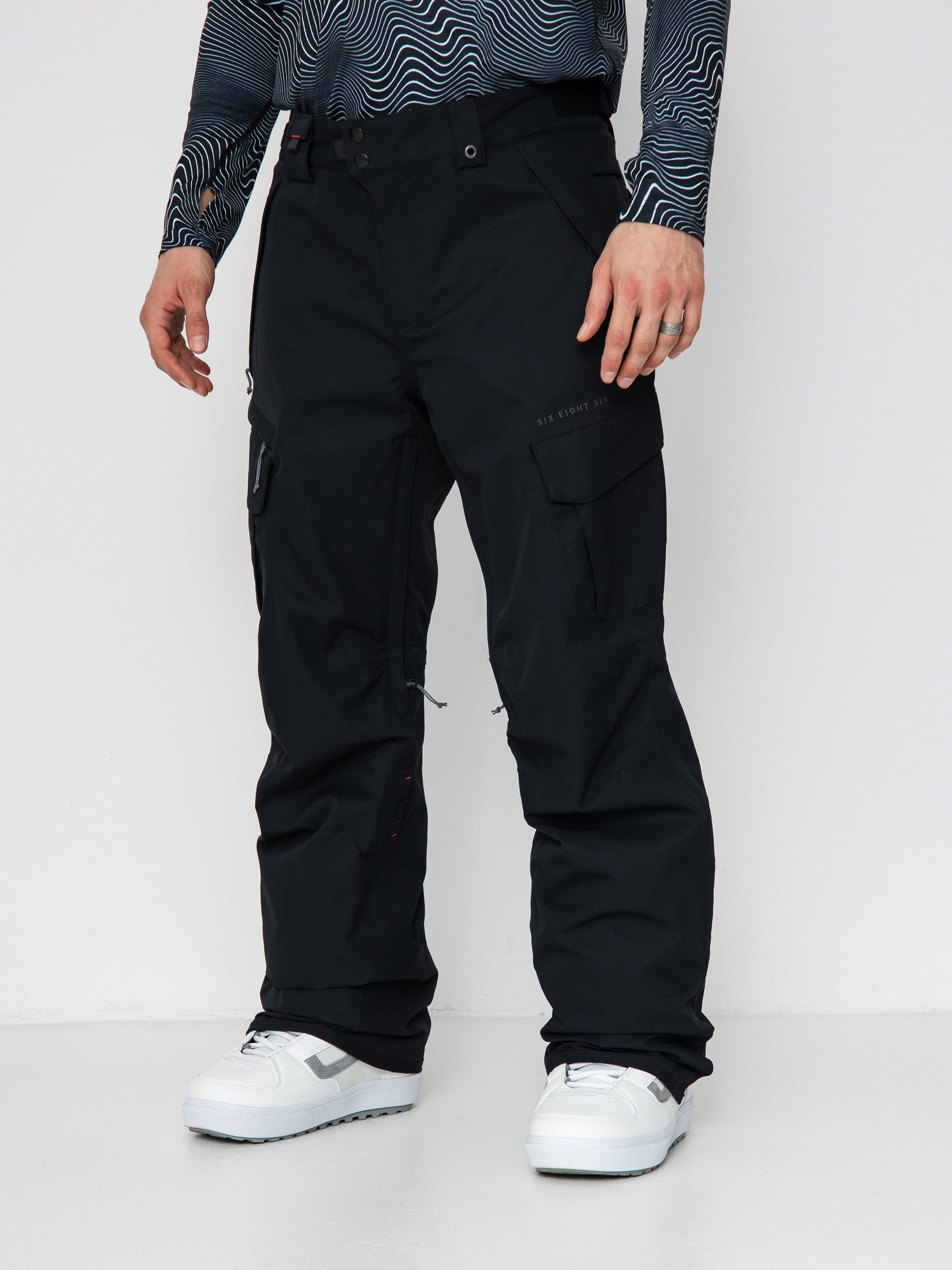 Pentru bărbați Pantaloni pentru snowboard 686 Smarty 3 In 1 Cargo (black)