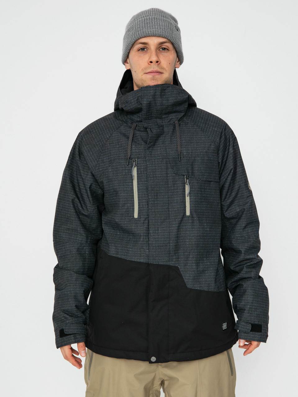 Geacă de snowboard 686 Geo Insulated (black ripstop colorblock)