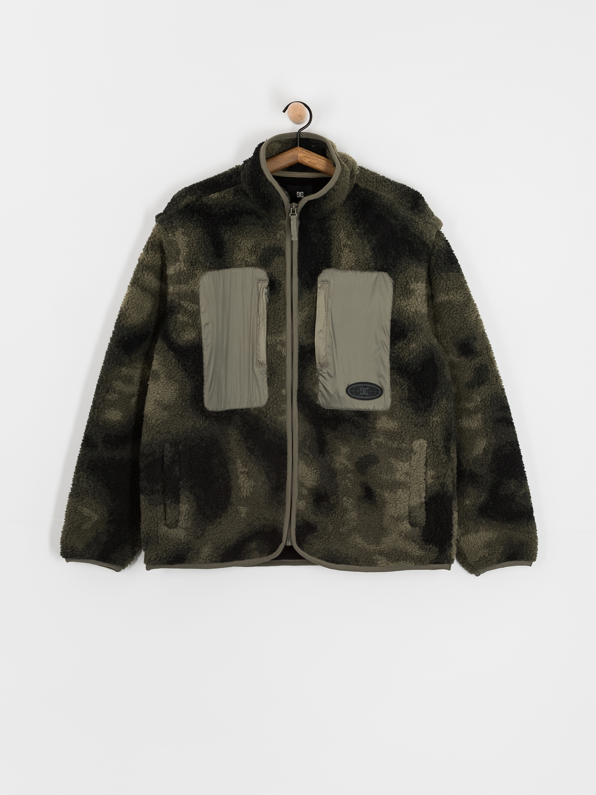 Pentru bărbați Hanorac din fleece DC Traverse (olive overspray prnt)