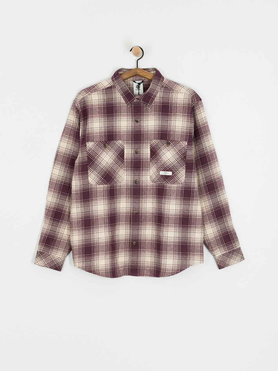 Cămașă Element Hawthorne (plum perfect plaid)