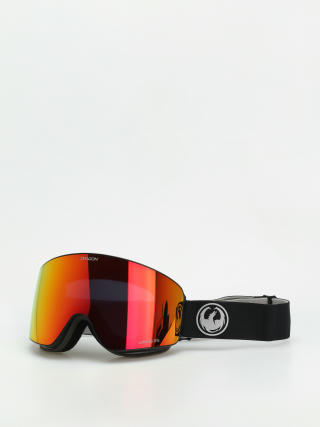 Ochelari pentru snowboard Dragon PXV (nouveaublack/lumalens red ion+lumalens light rose)