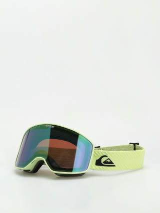 Ochelari pentru snowboard Quiksilver Storm (black celery/green m)