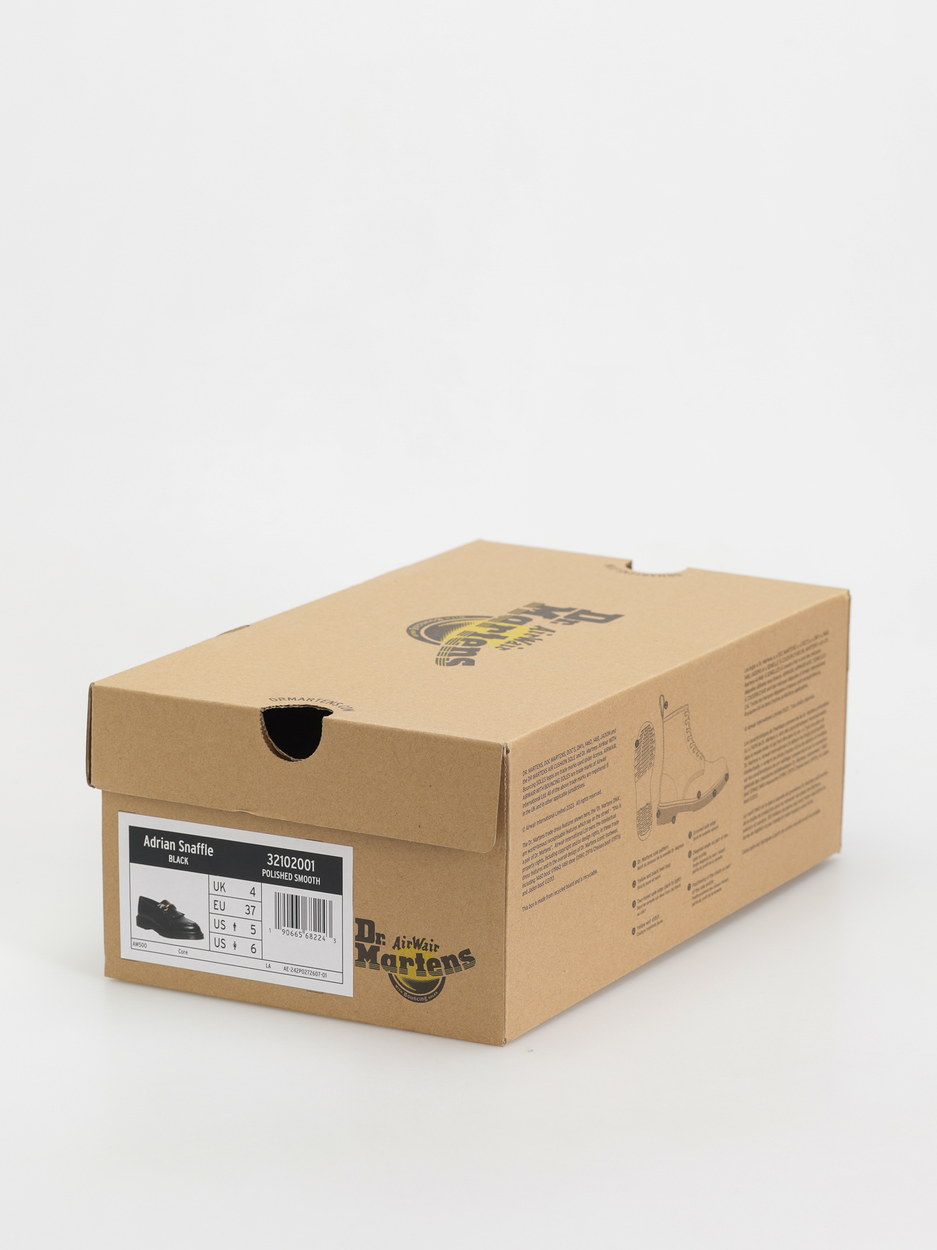 Pantofi Dr. Martens Adrian Snaffle Wmn (black polished smooth)