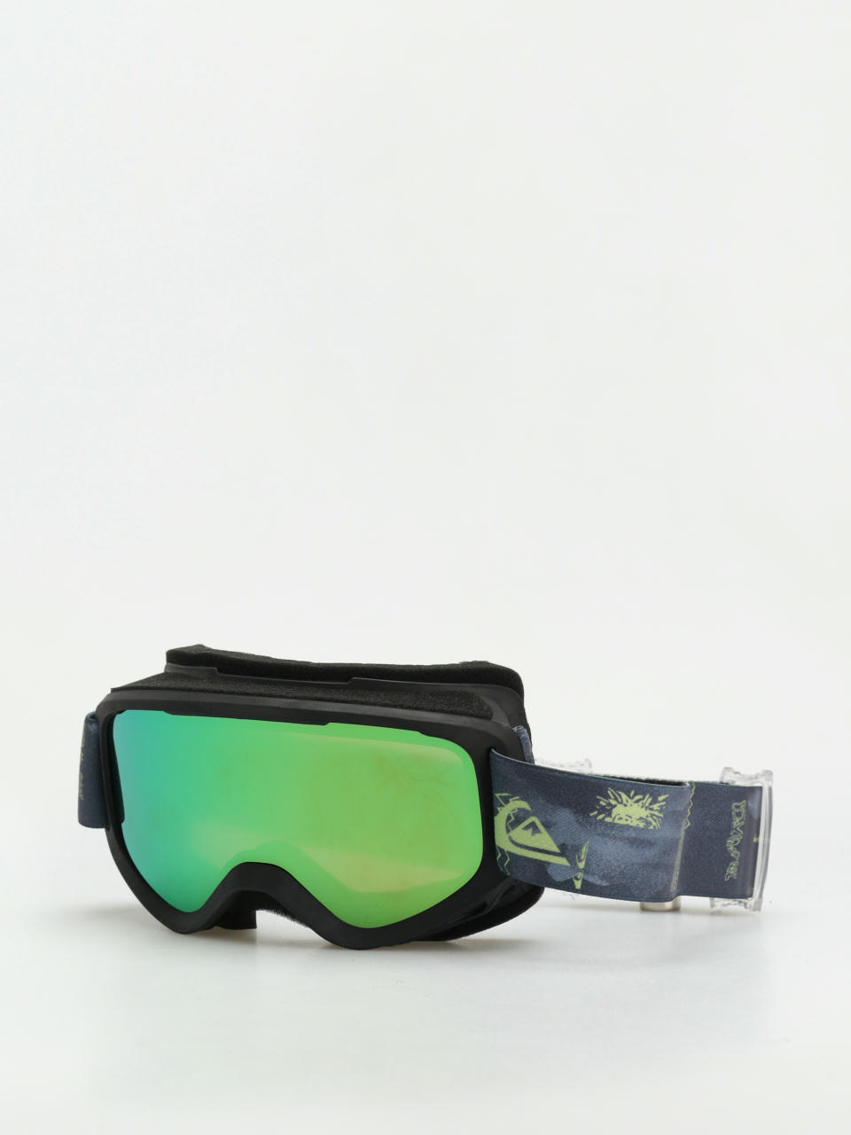 Ochelari pentru snowboard Quiksilver Little Grom JR (shadow check/green m)