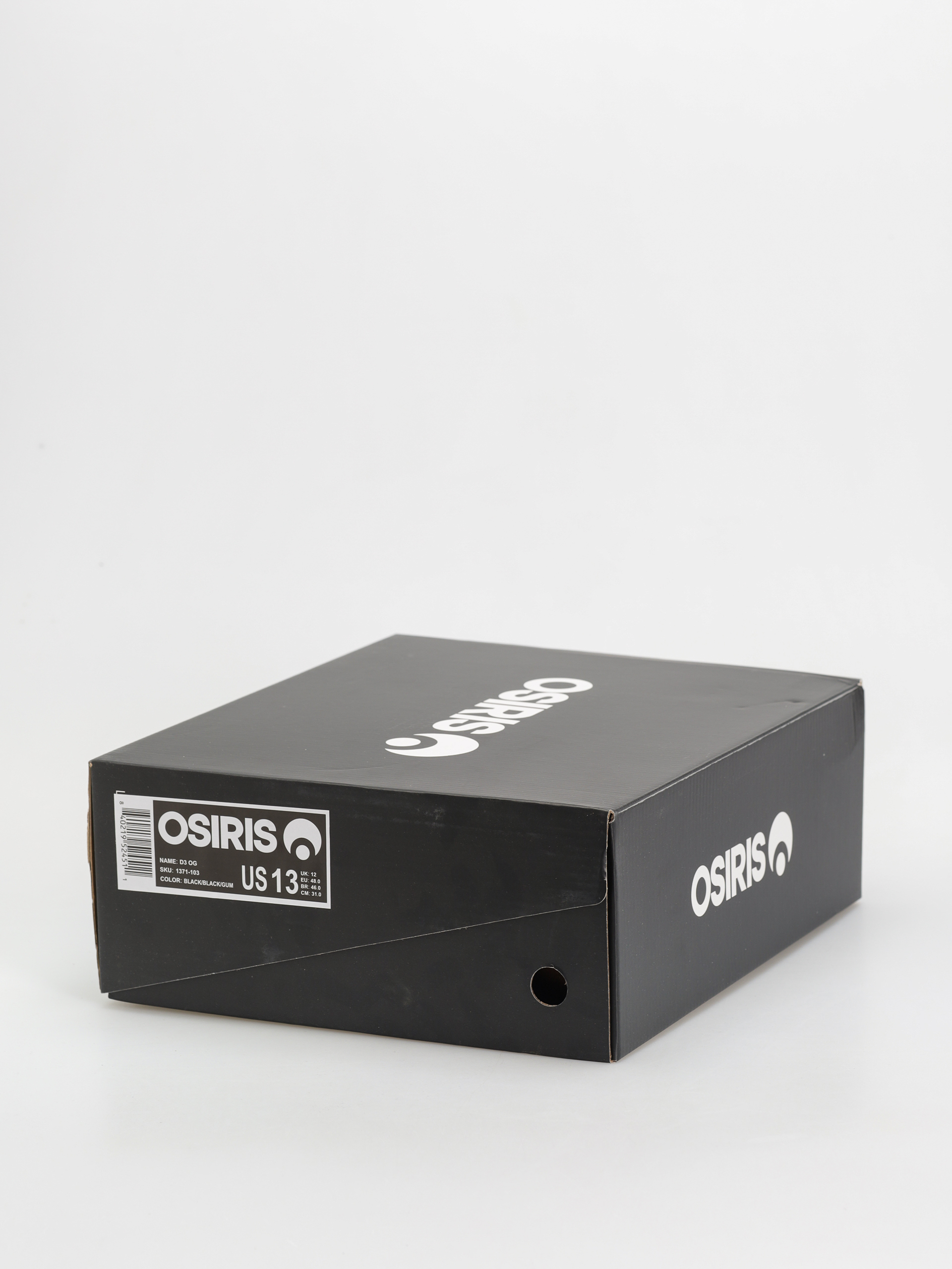 Pantofi Osiris D3 OG (black/black/gum)