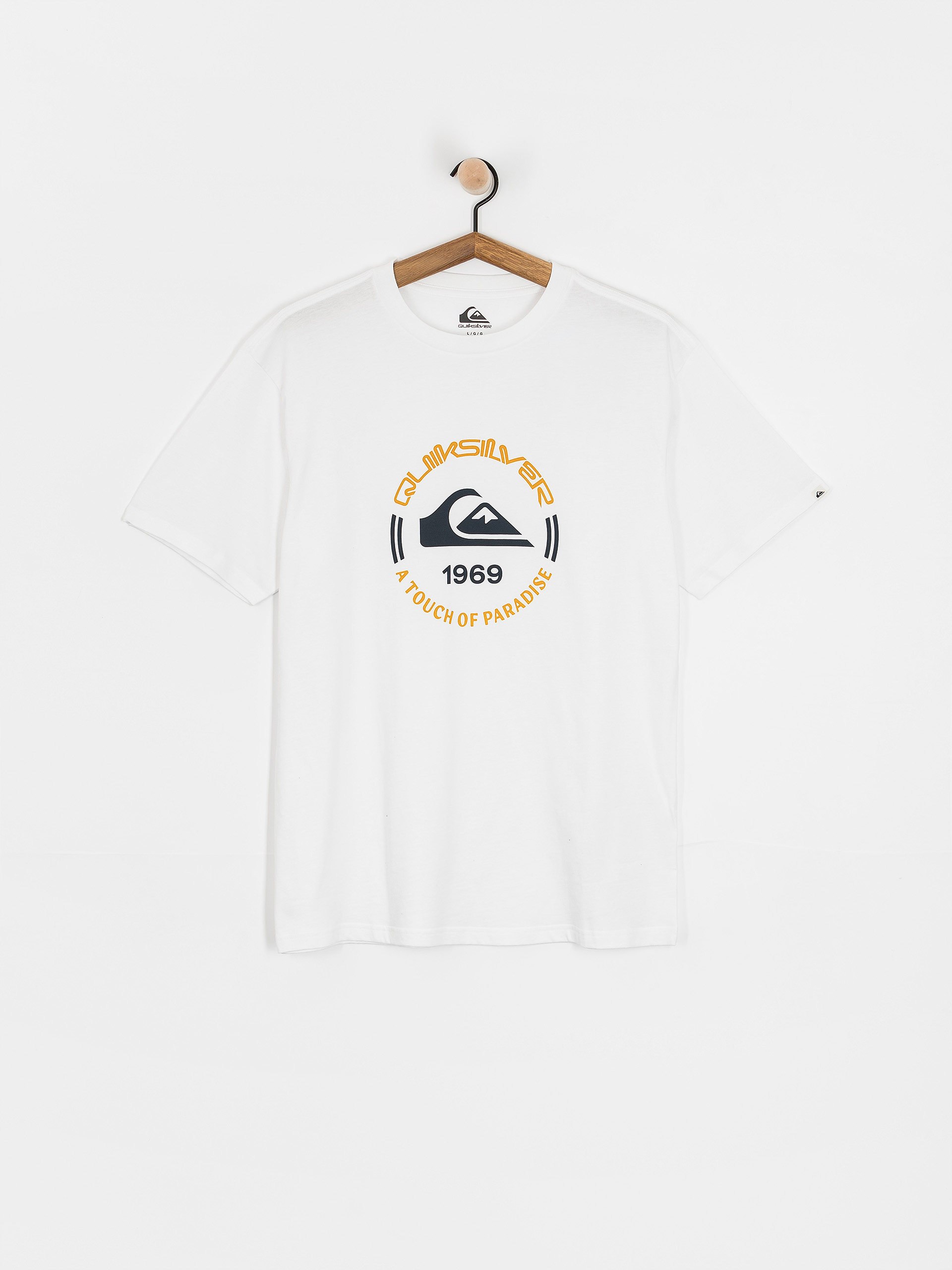 Tricou Quiksilver Circle Logo (white)