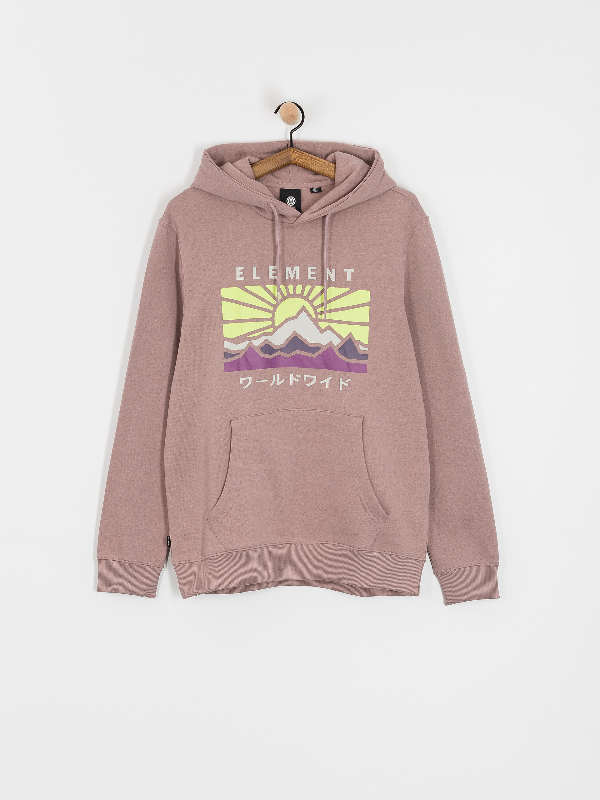 Hanorac cu glugă Element Kyoto HD - roz (purple dove)