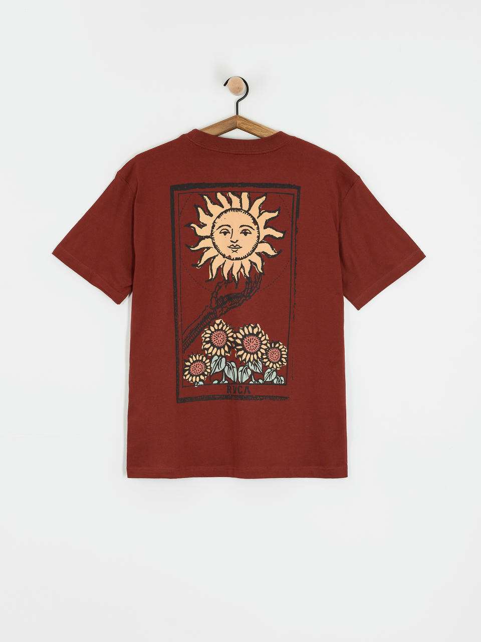 Tricou RVCA Sunflower Tarrot (red earth)