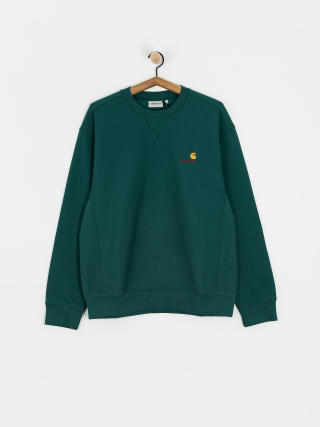 Hanorac Carhartt WIP American Script (malachite)