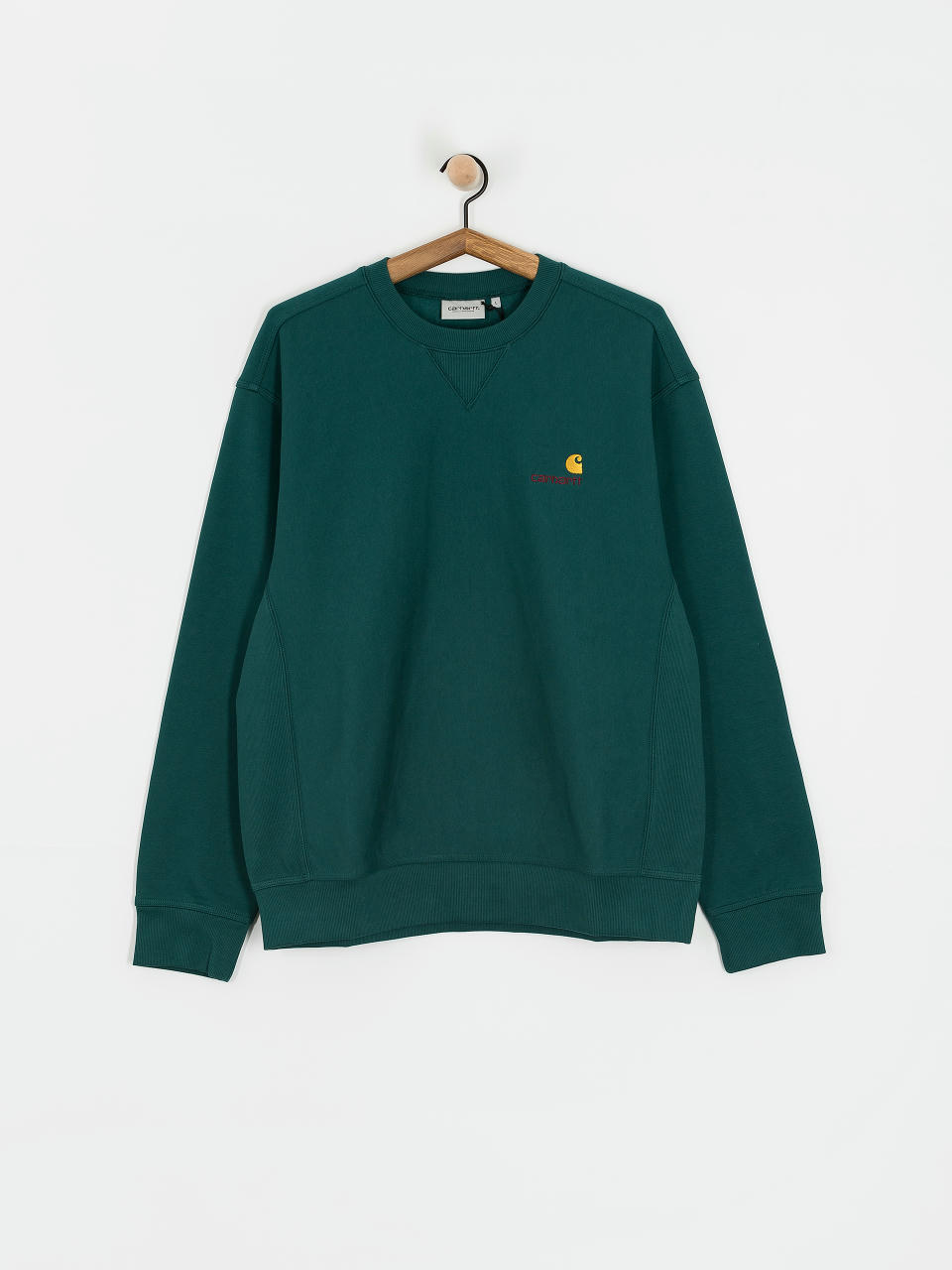 Hanorac Carhartt WIP American Script (malachite)