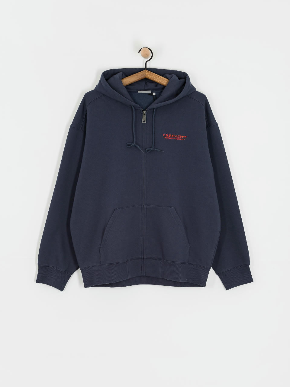 Hanorac cu glugă Carhartt WIP Runaway ZHD (blue/vermillion)