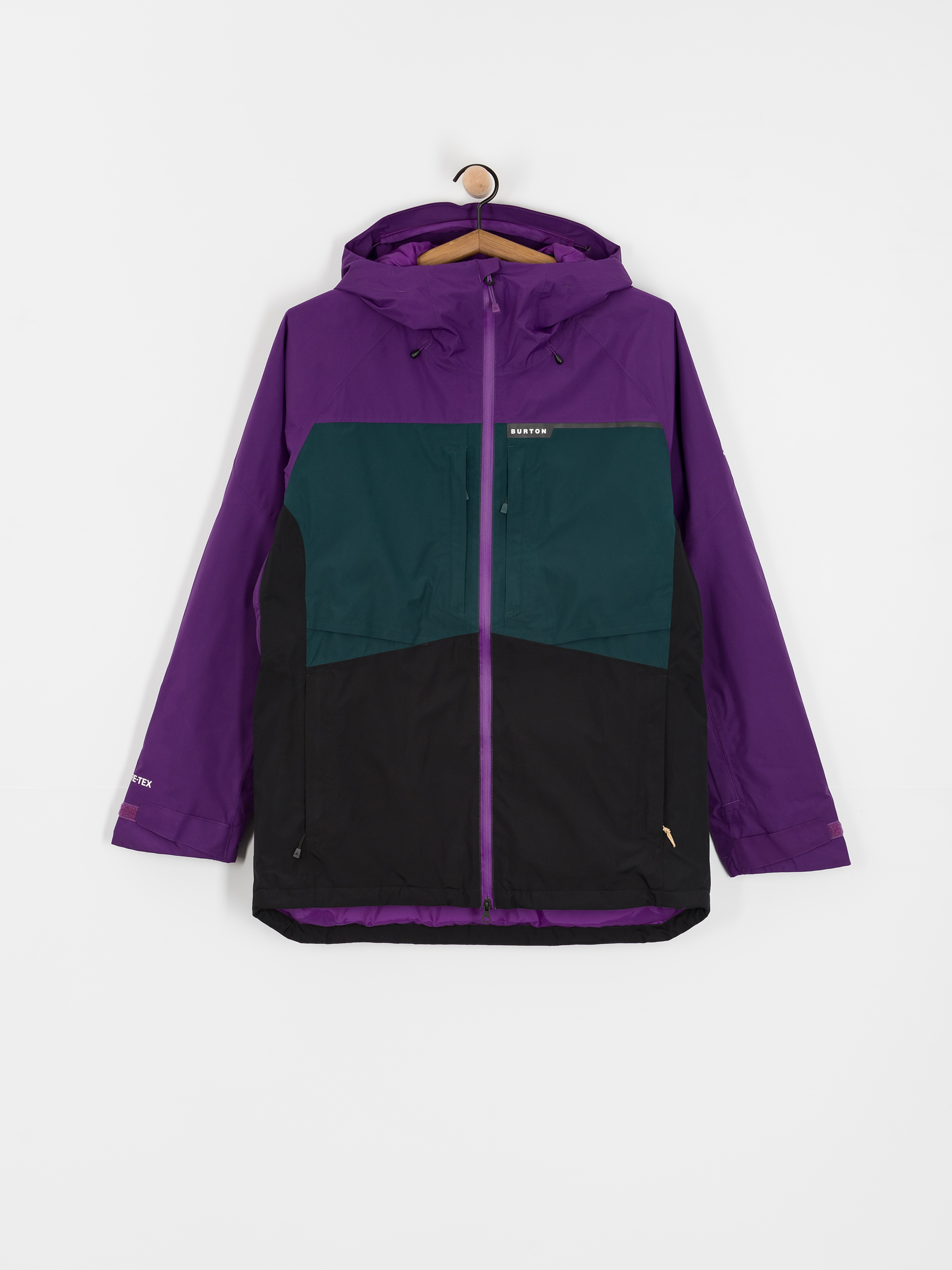 Pentru bărbați Geacă de snowboard Burton Pillowline Gore Tex (impprl/depemd/trublk)