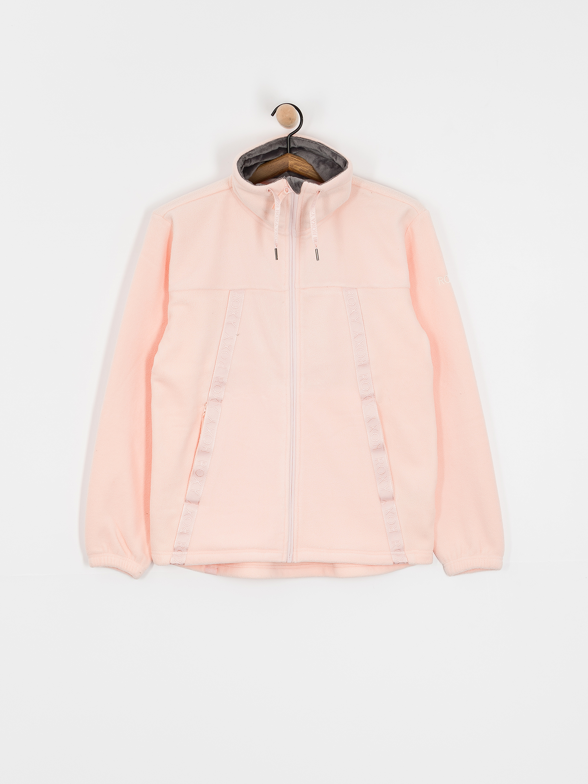 Pentru femei Hanorac din fleece Roxy Fleeting Snow (pink salt)