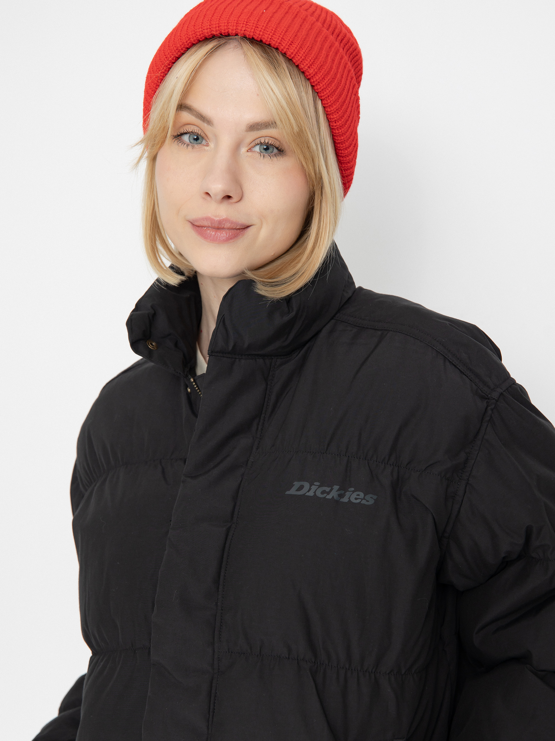 Geacă Dickies Scobey Puffer Wmn (black)