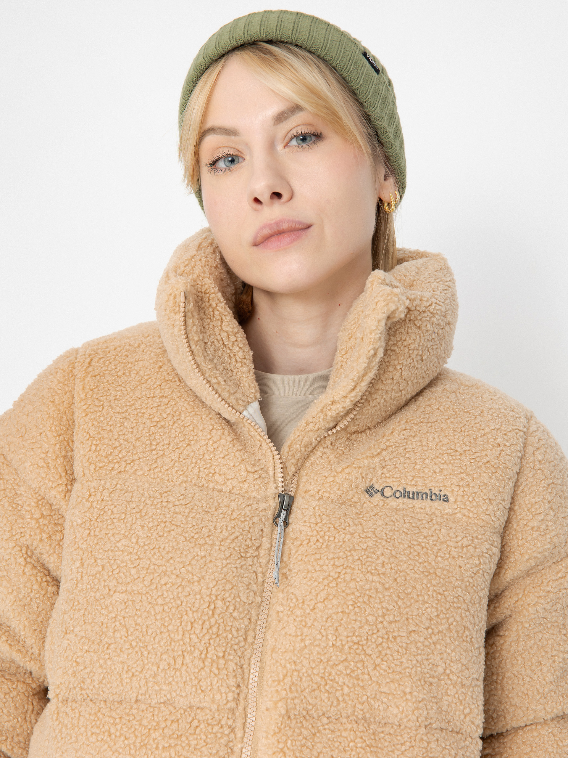 Geacă Columbia Puffect Sherpa Wmn (canoe)