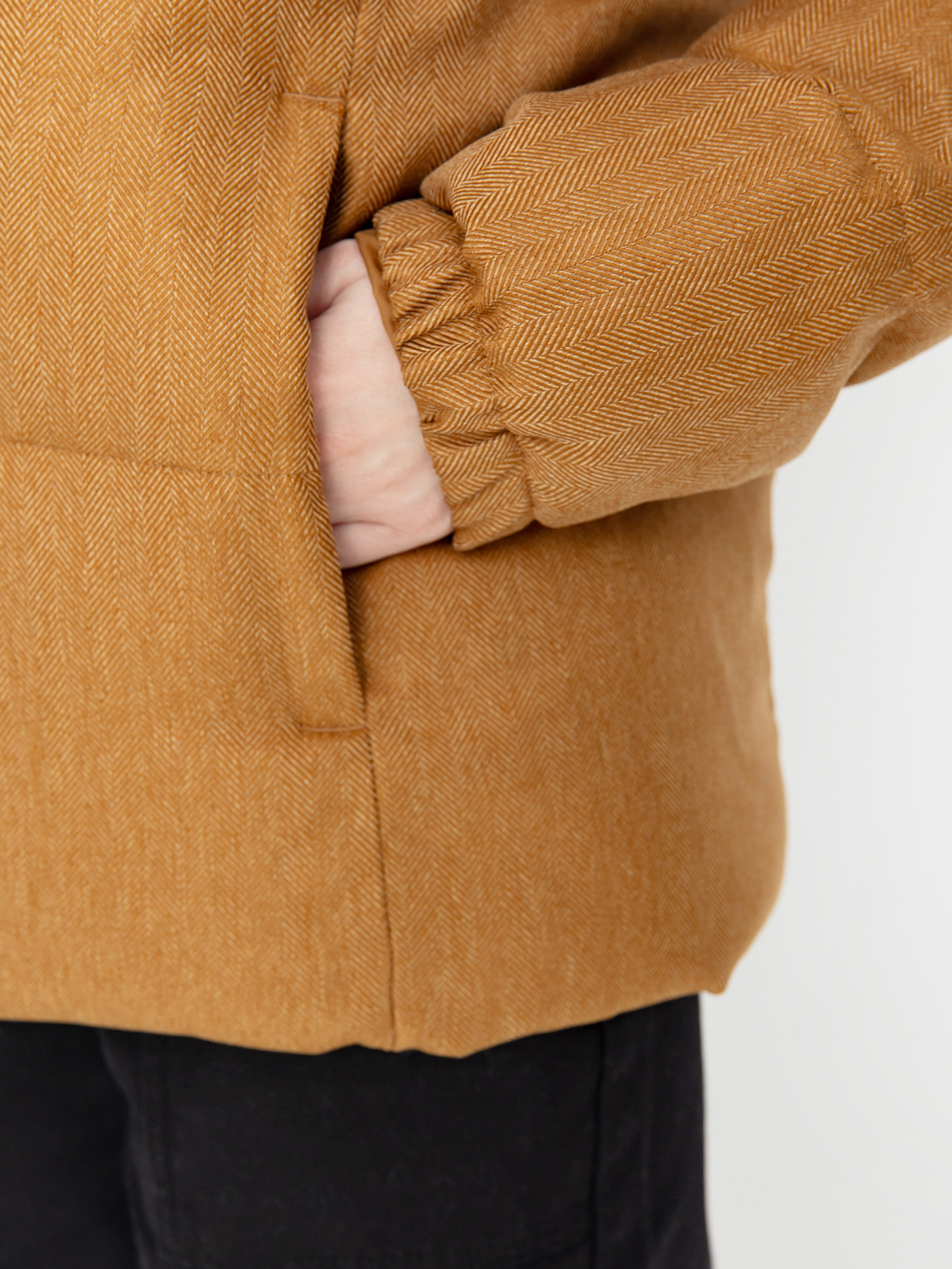 Geacă Columbia Puffect Herringbone Wmn (camel brown her)