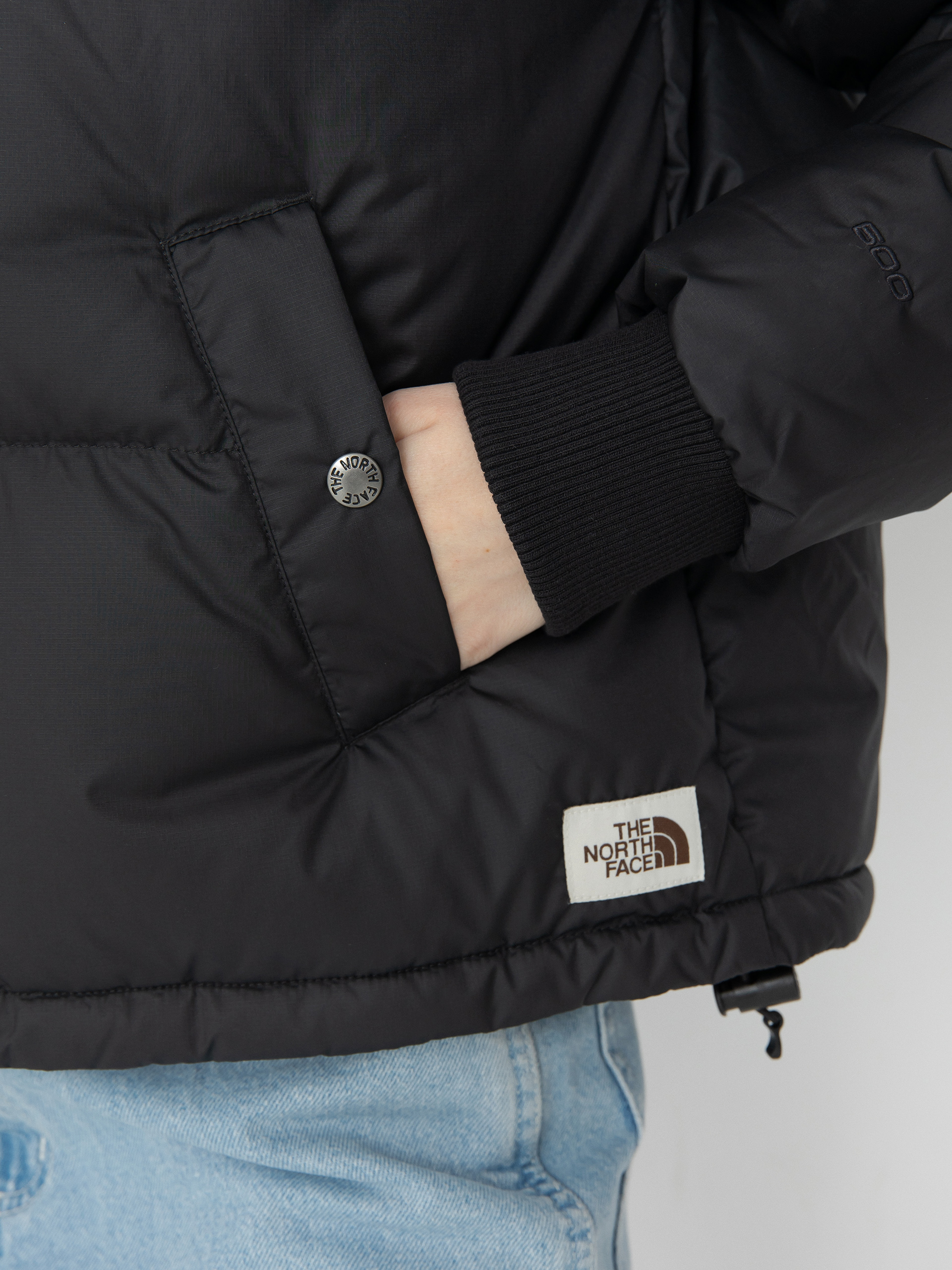 Geacă The North Face Down Paralta Puffer Wmn (tnf black/asphalt grey)