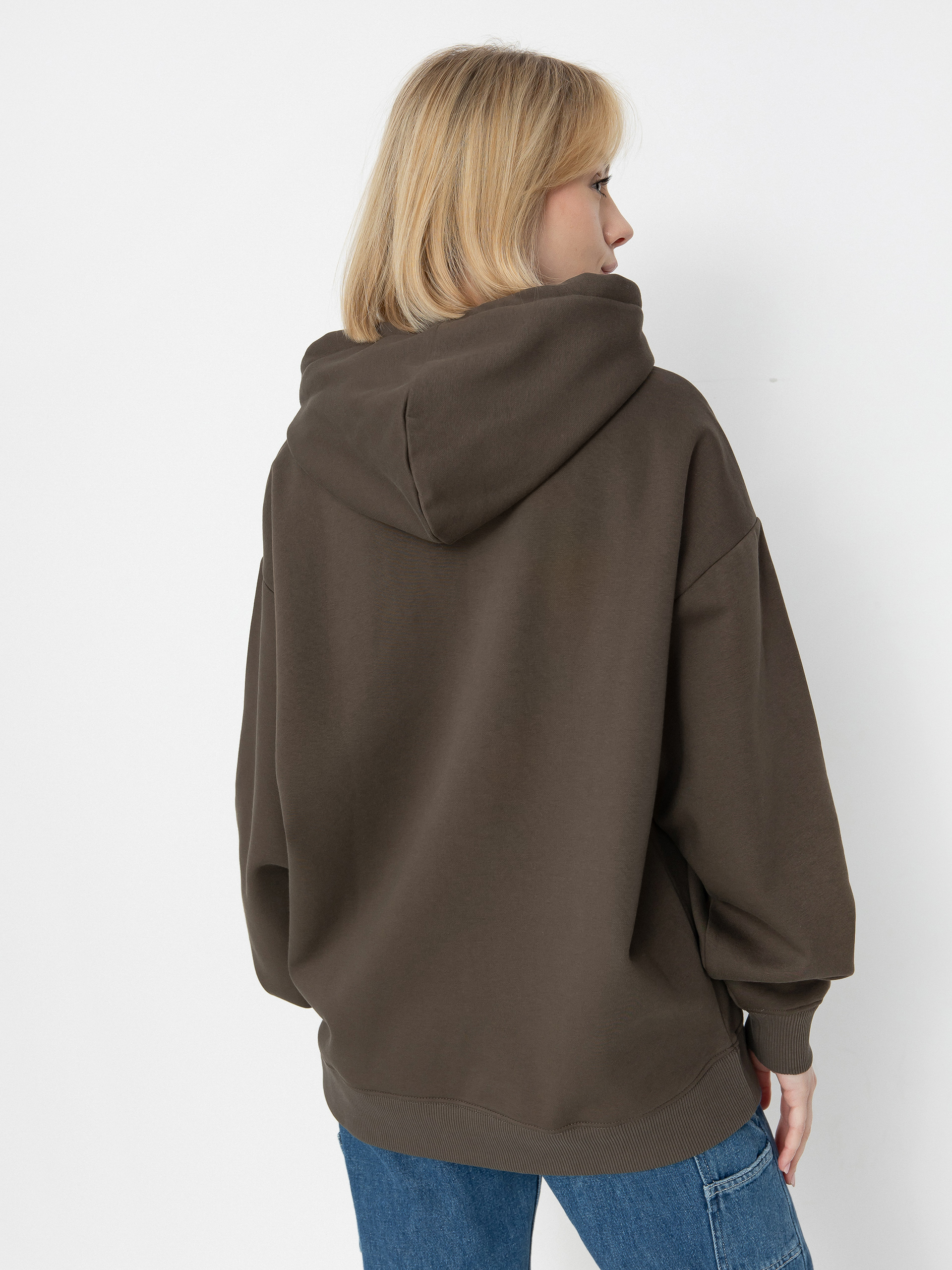 Hanorac cu glugă Vans Harmonious Os HD Wmn (turkish coffee)