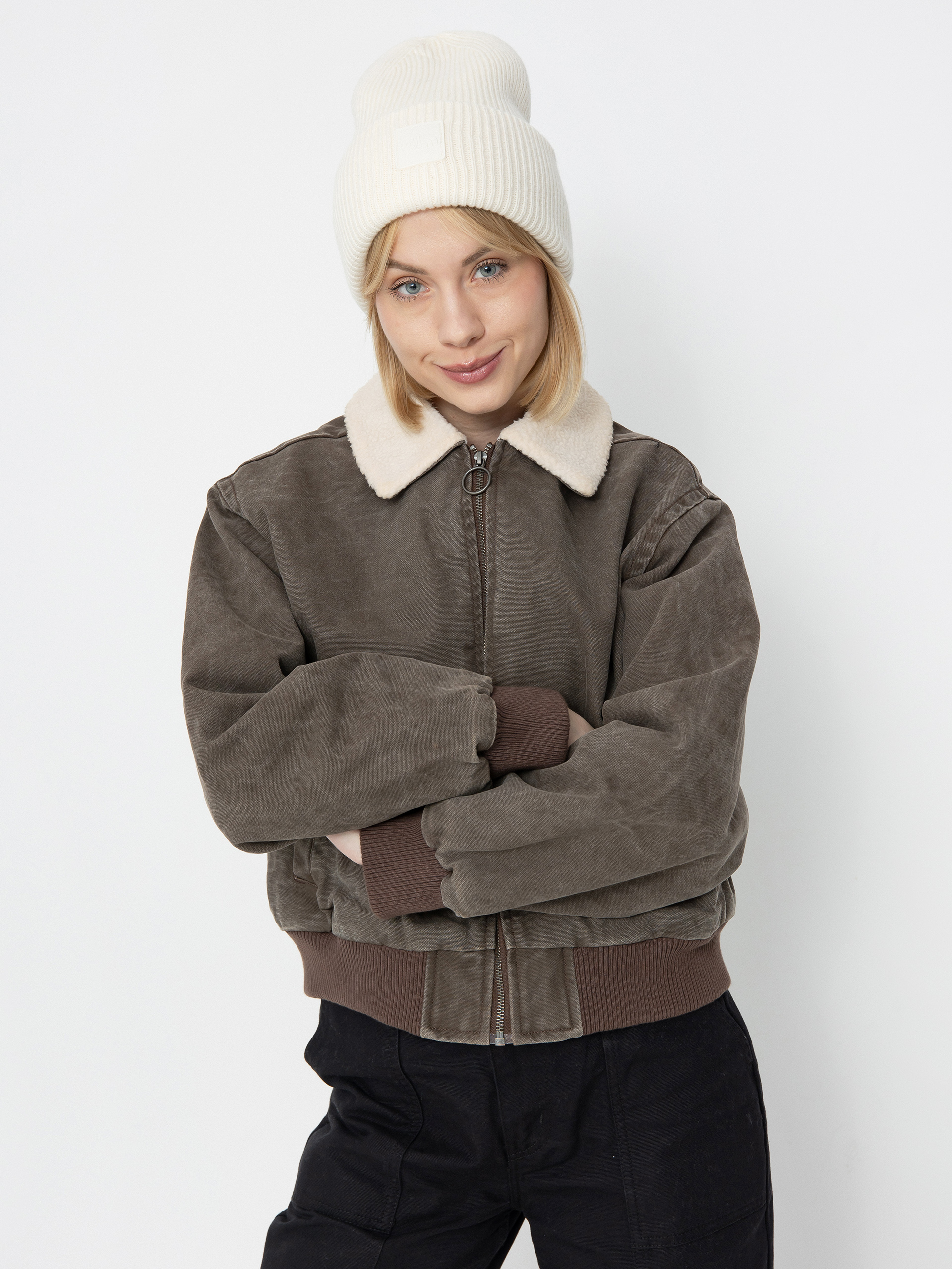 Geacă Element Reynis Canvas Bomber Wmn (bracken)