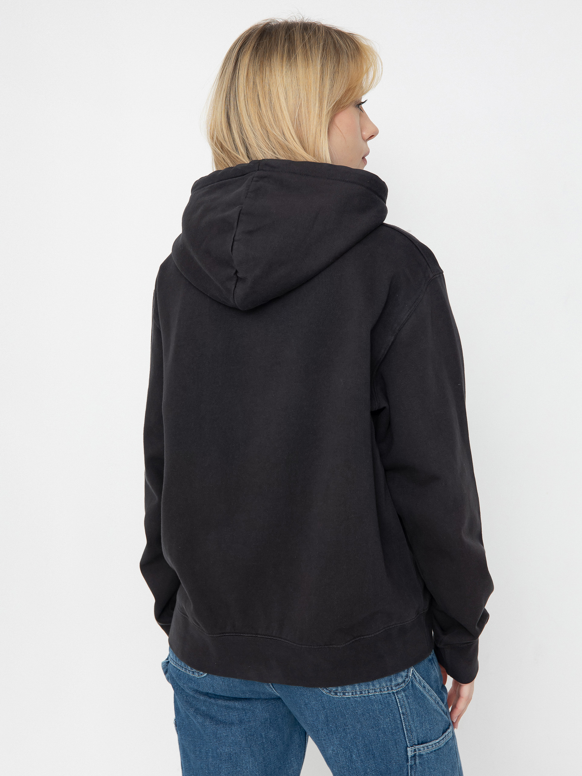 Hanorac cu glugă Billabong Tiger Tour HD Wmn (off black)