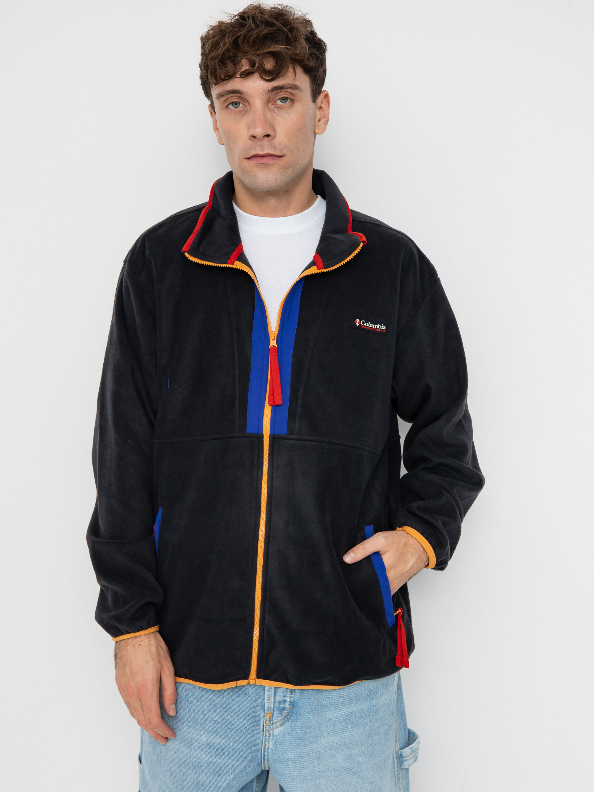 Hanorac din fleece Columbia Backbowl II Full Zip (black)