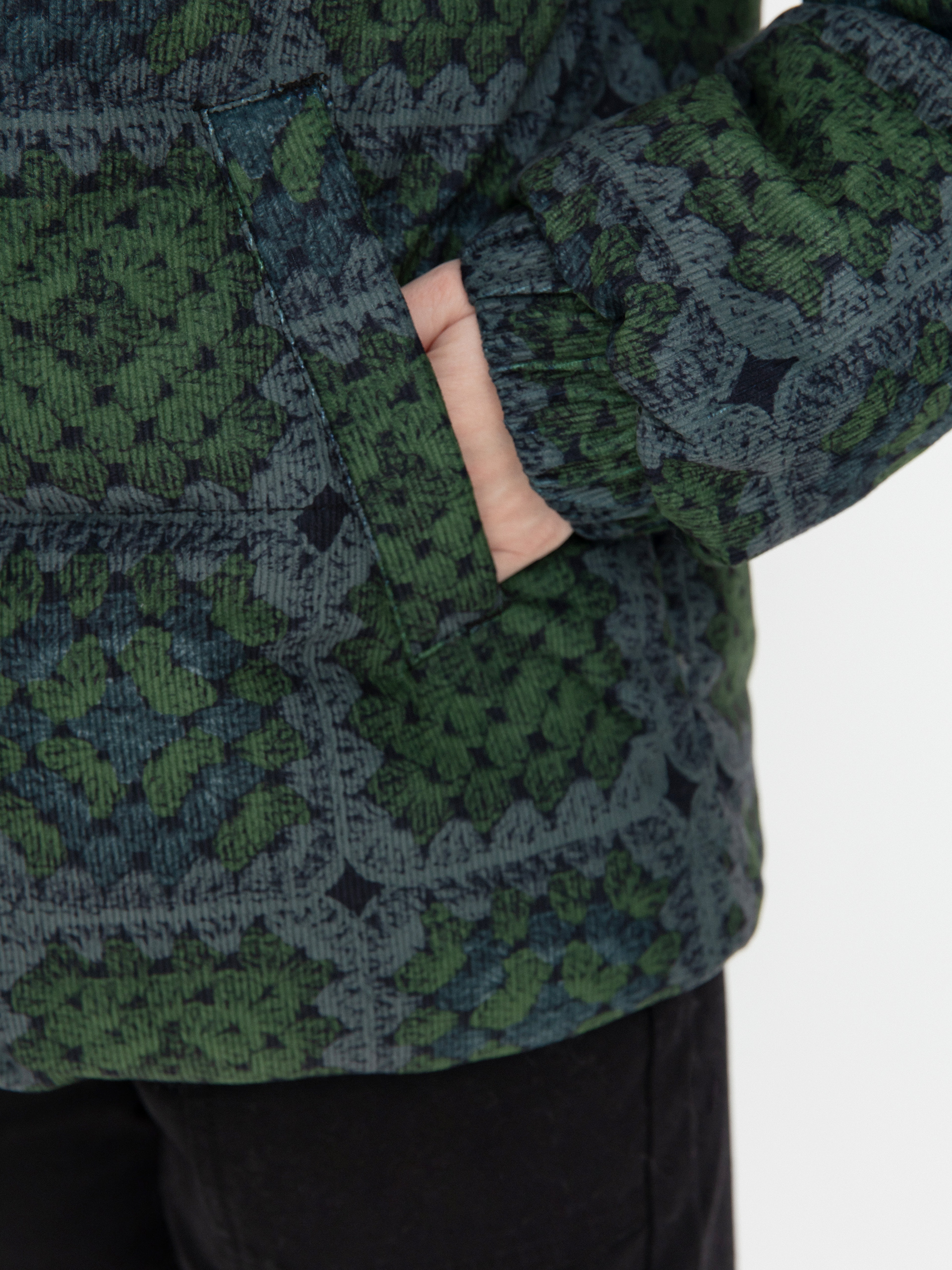 Geacă OBEY Tappi Puffer Wmn (olive multi)