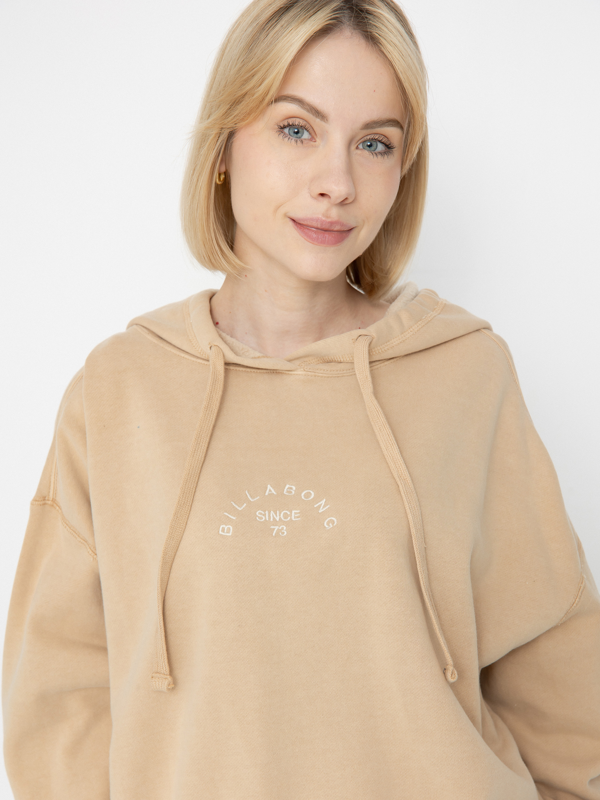 Hanorac cu glugă Billabong So Classic HD Wmn (khaki)