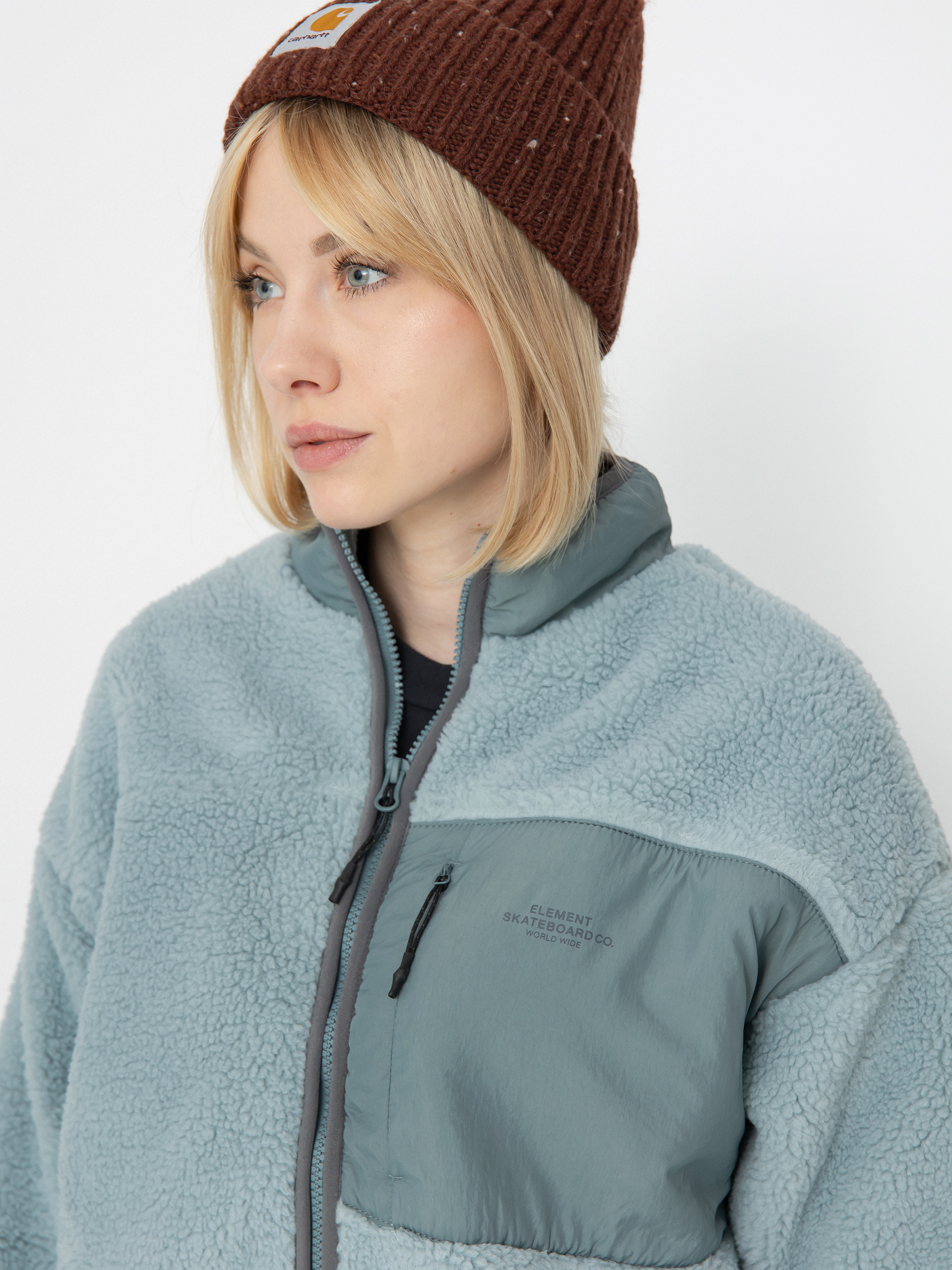 Geacă Element Oak Sherpa Wmn (ice flow)