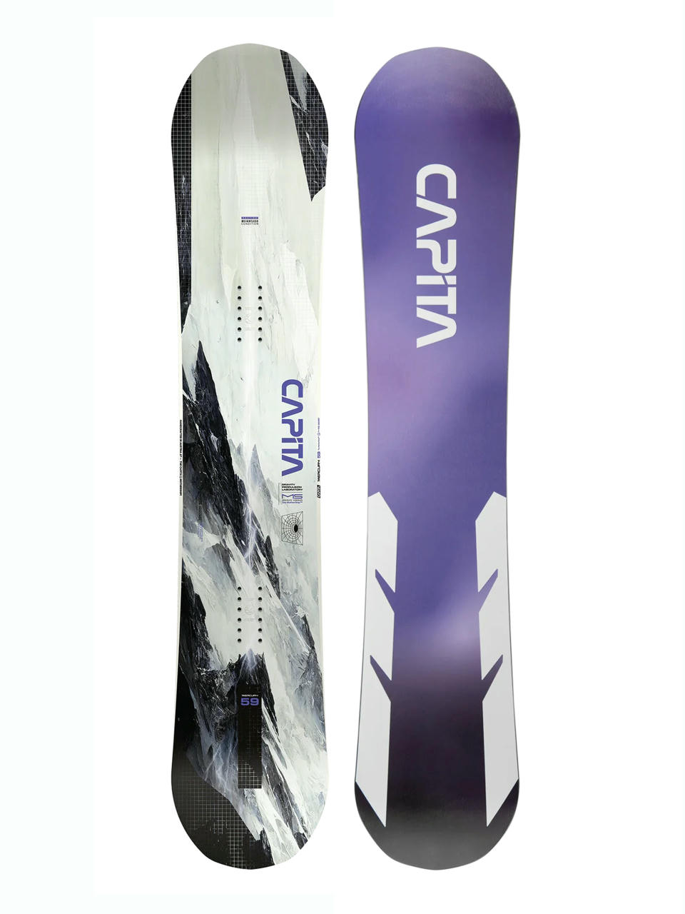 Pentru bărbați Snowboard Capita Mercury (violet/white/black)