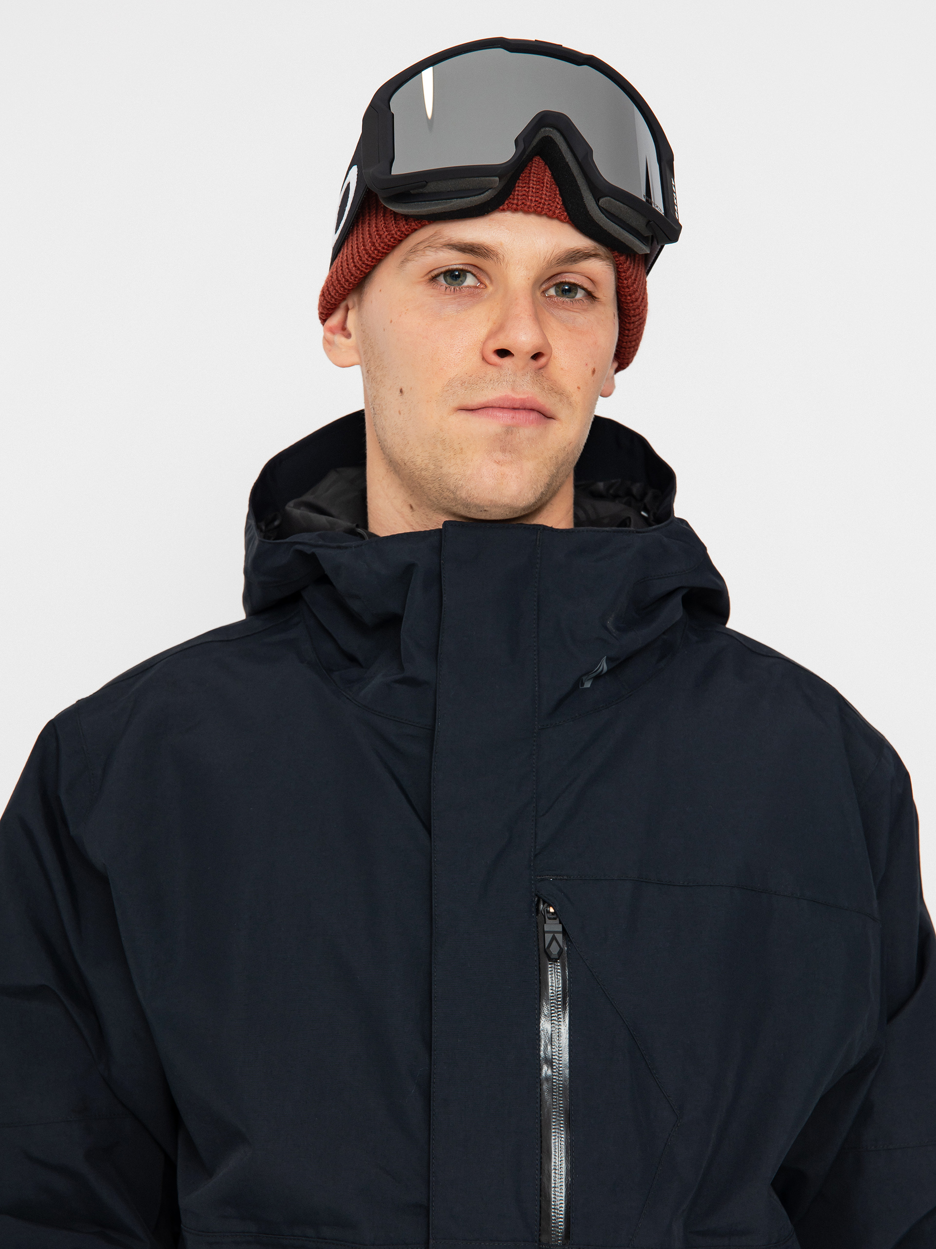 Pentru bărbați Geacă de snowboard Volcom L Ins Gore Tex (black)