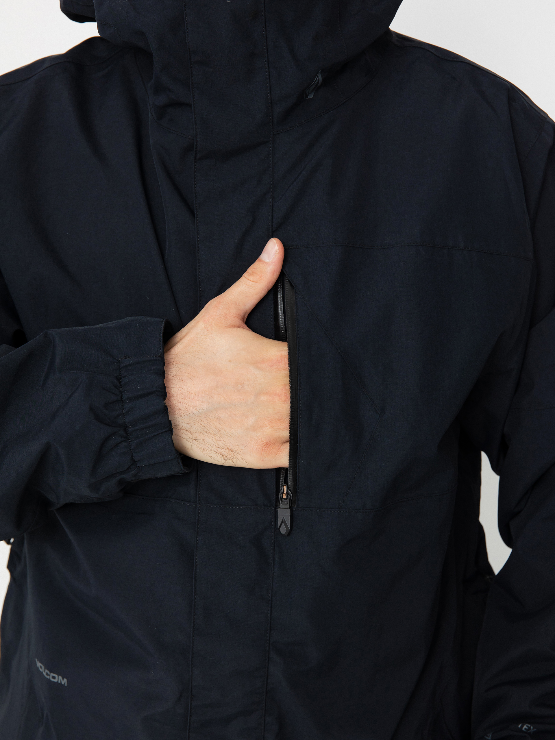 Pentru bărbați Geacă de snowboard Volcom L Ins Gore Tex (black)