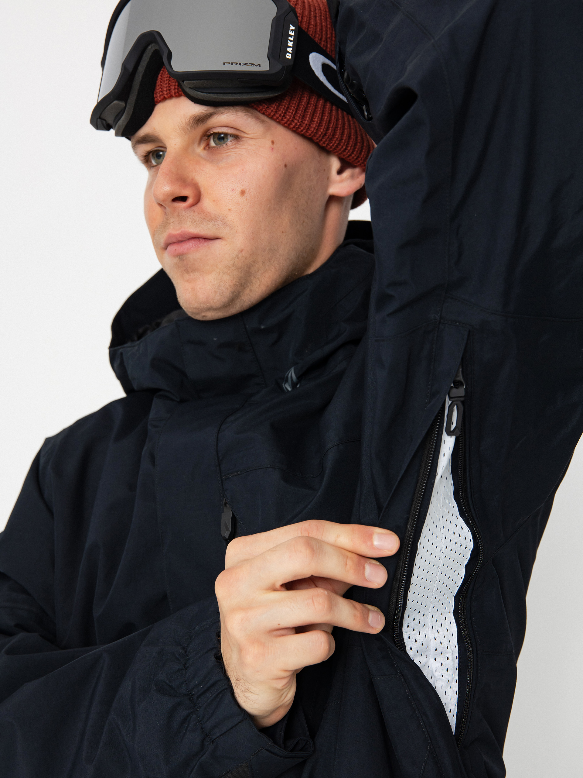 Pentru bărbați Geacă de snowboard Volcom L Ins Gore Tex (black)