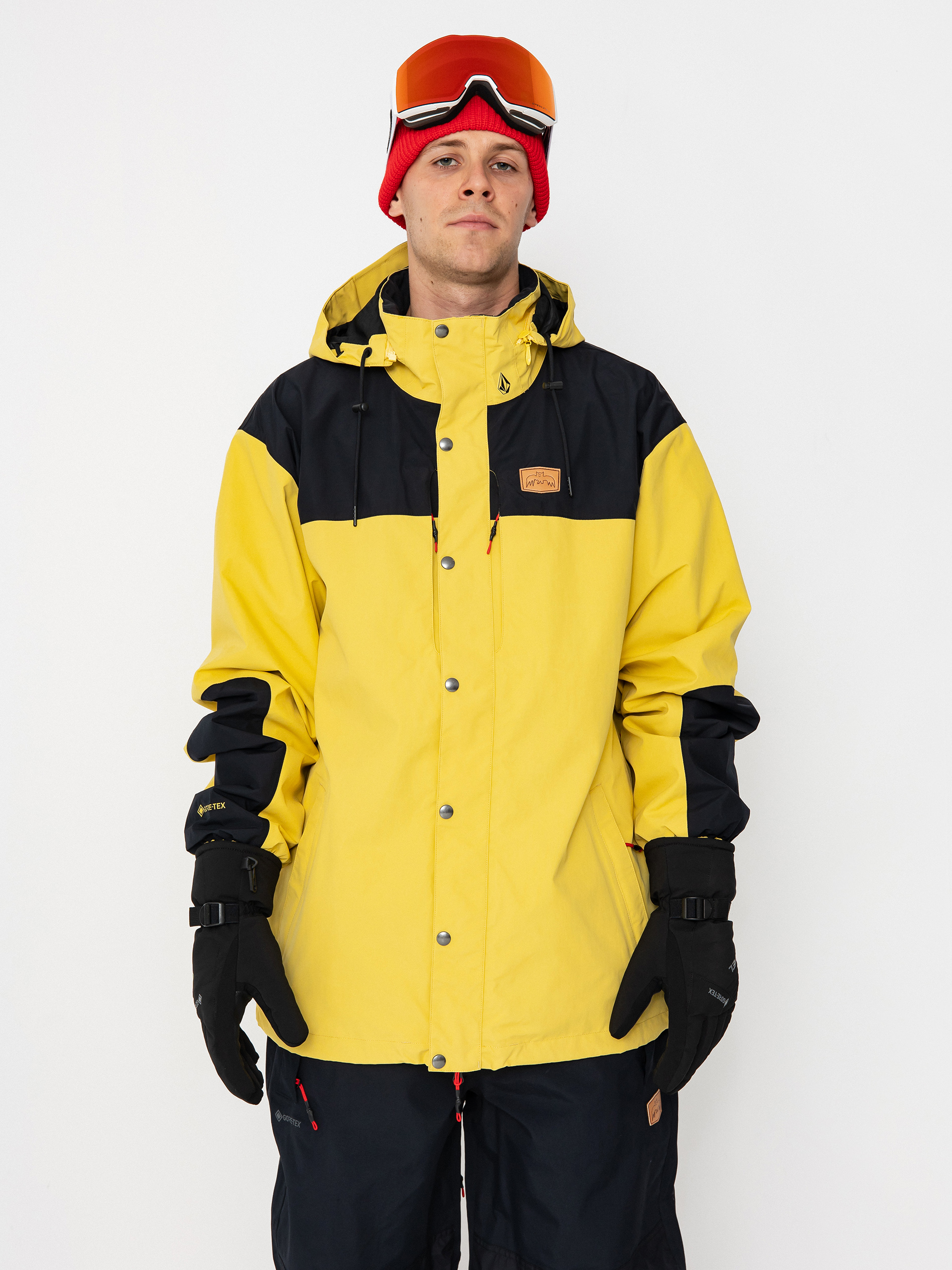 Geacă de snowboard Volcom Longo Gore Tex (dark yellow)