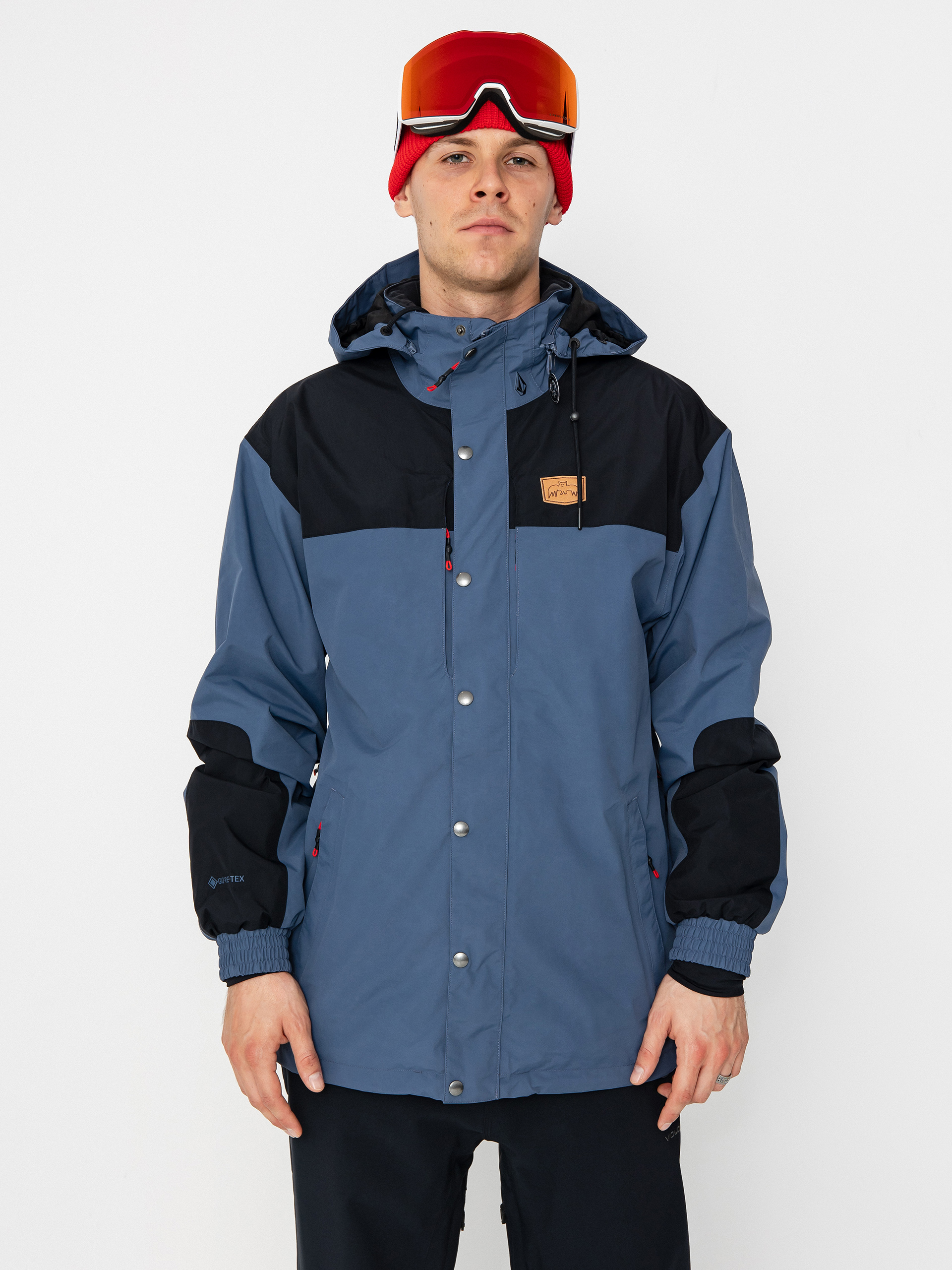 Pentru bărbați Geacă de snowboard Volcom Longo Gore Tex (indigo)