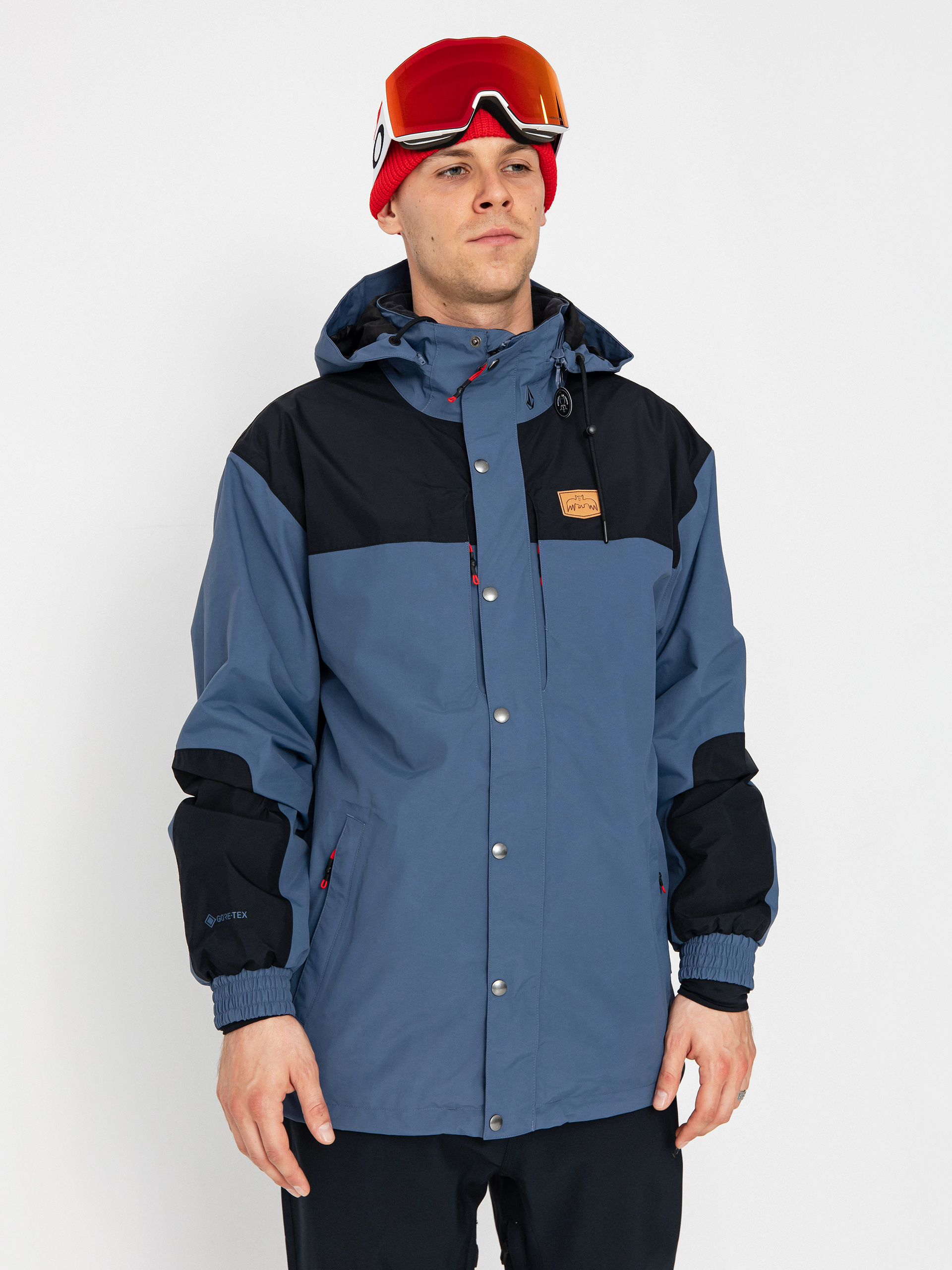 Pentru bărbați Geacă de snowboard Volcom Longo Gore Tex (indigo)