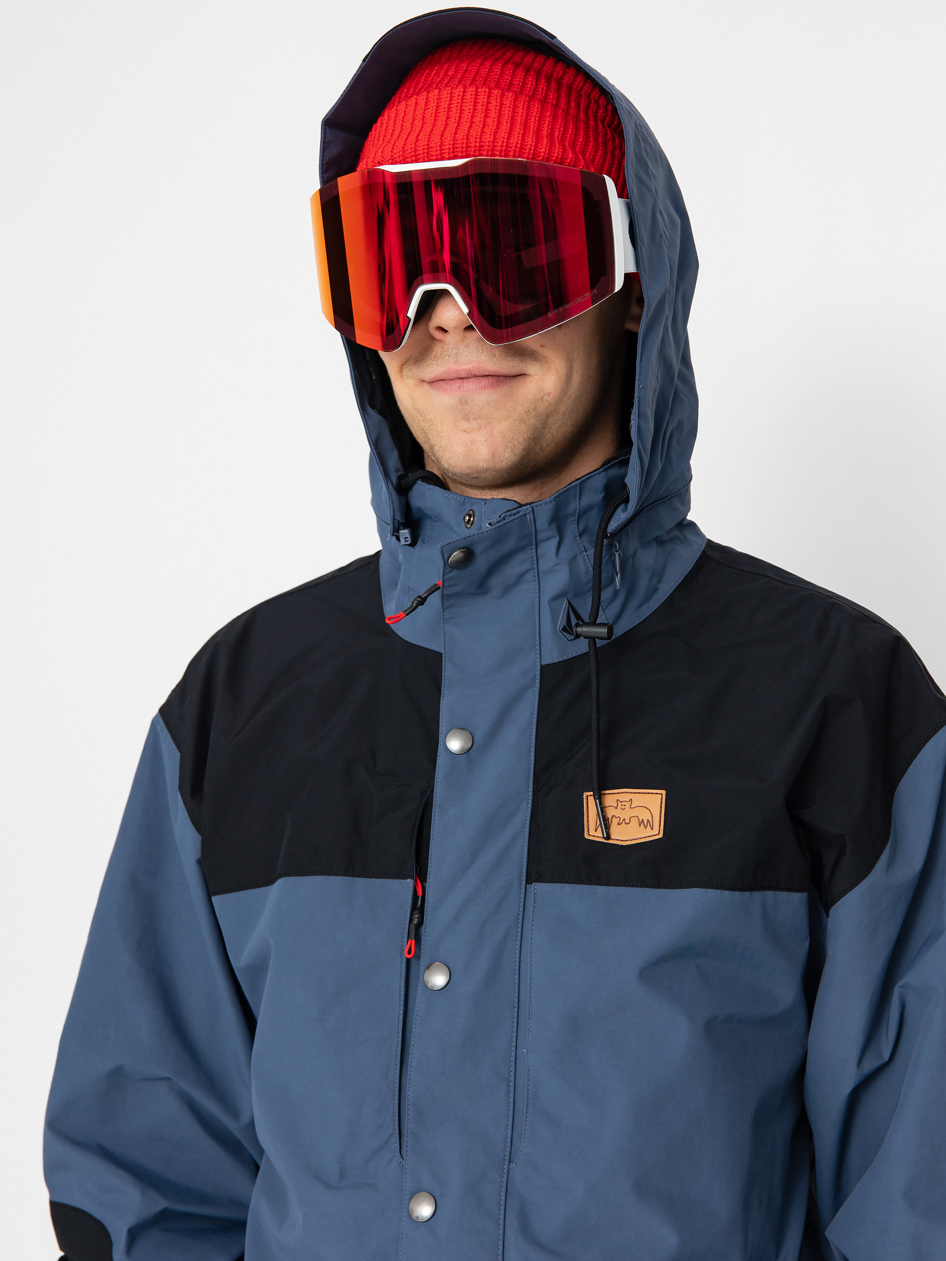 Pentru bărbați Geacă de snowboard Volcom Longo Gore Tex (indigo)