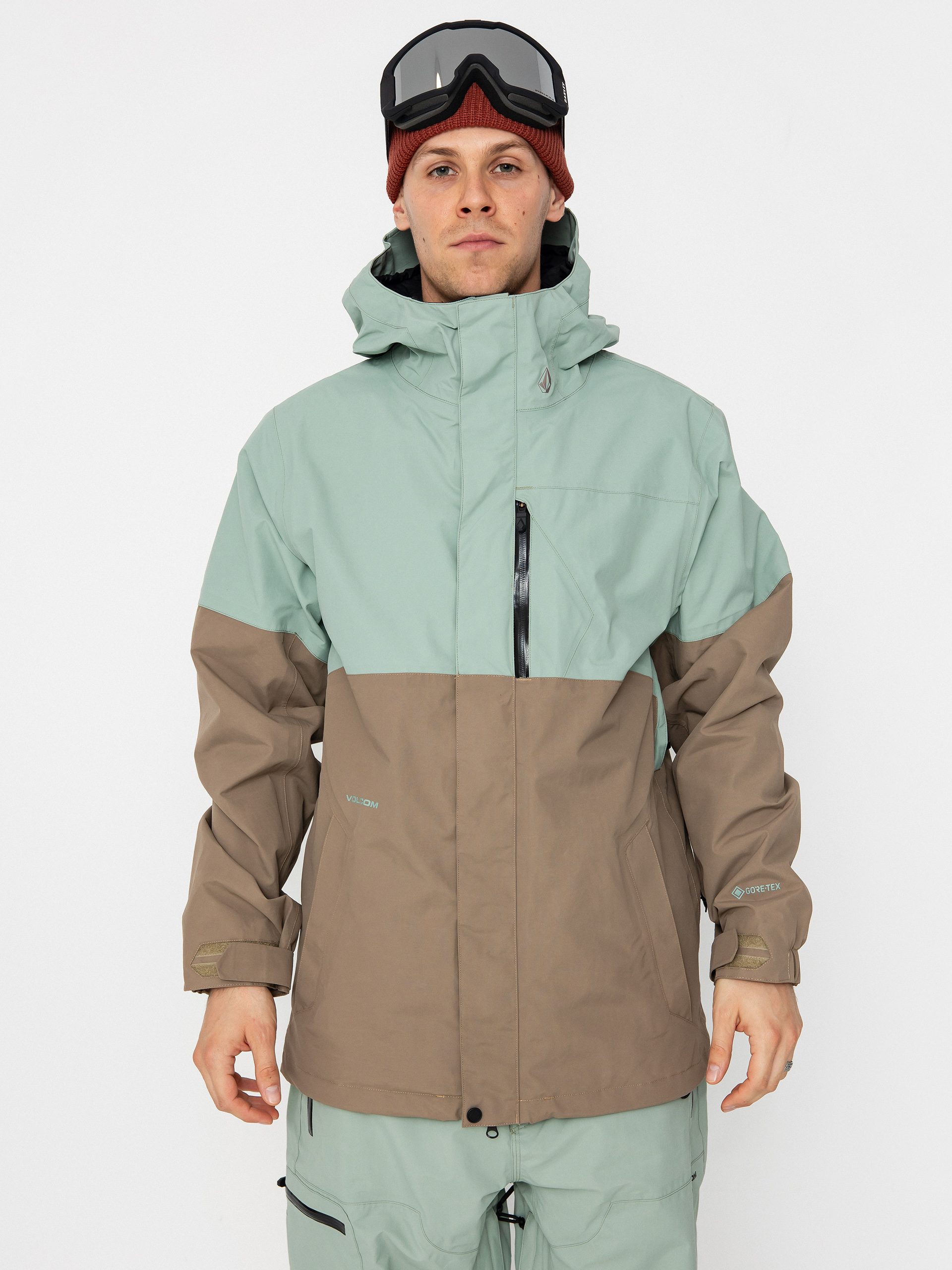 Geacă de snowboard Volcom L Gore Tex (agave)