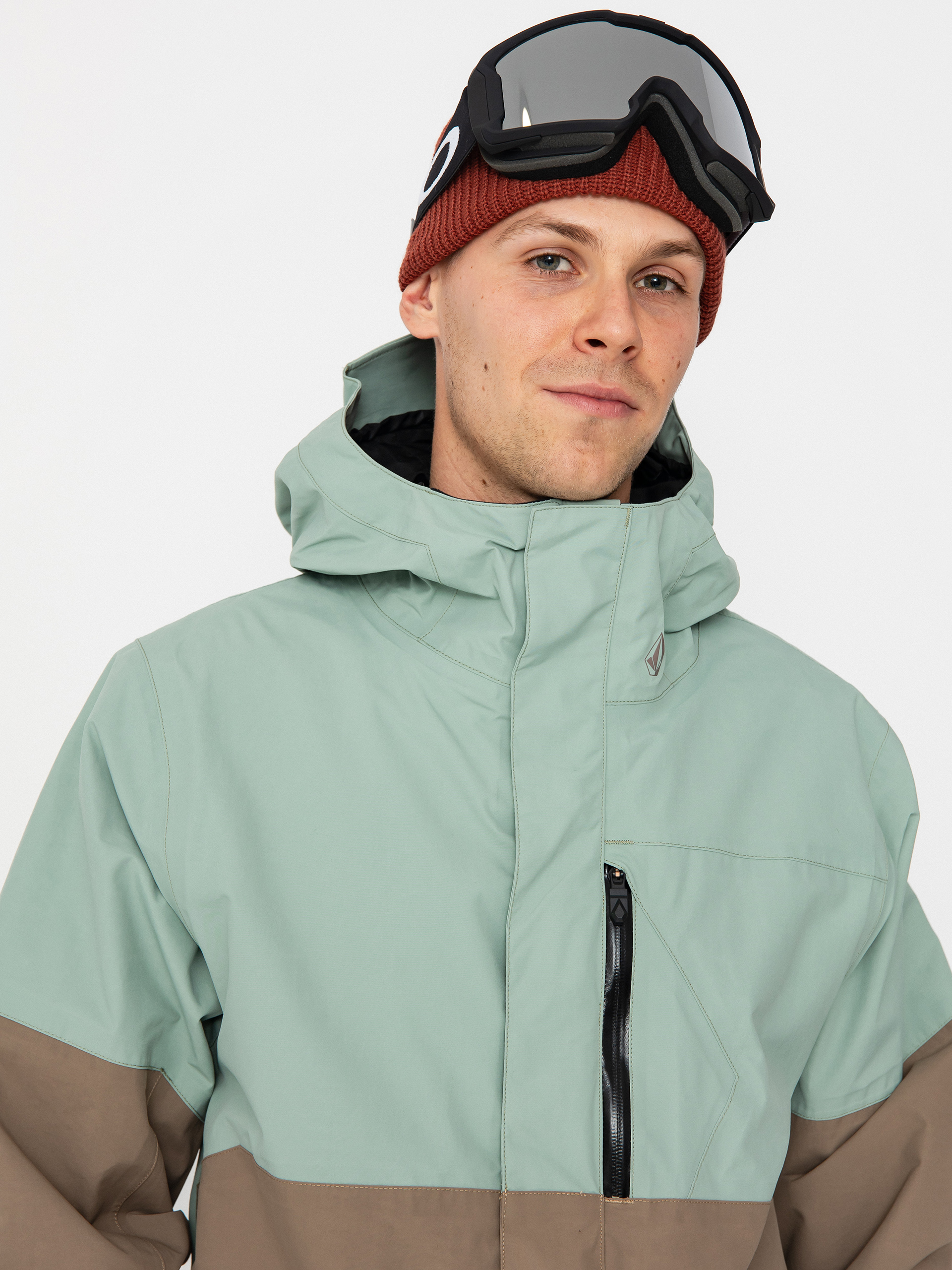 Pentru bărbați Geacă de snowboard Volcom L Gore Tex (agave)