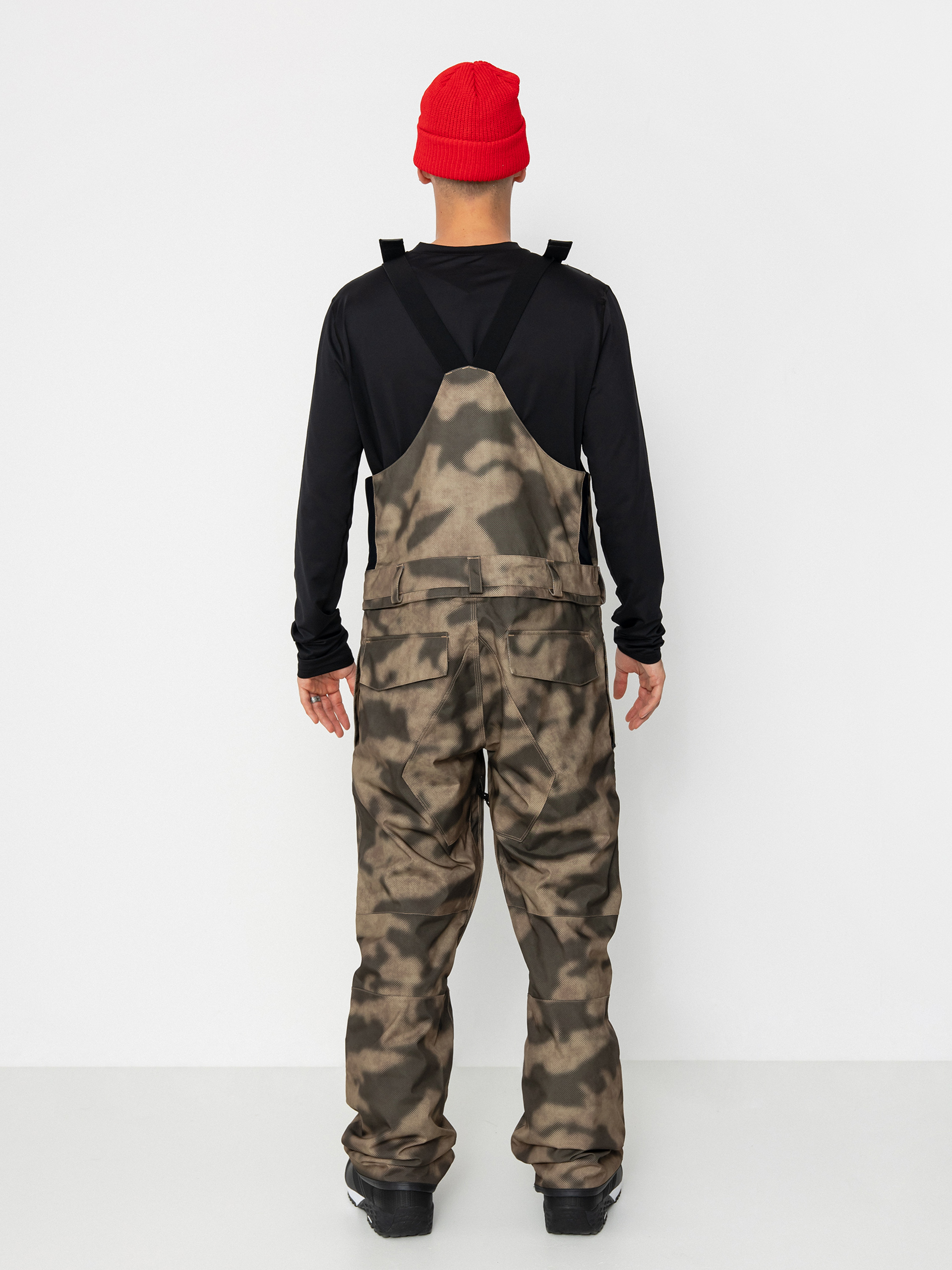 Pentru bărbați Pantaloni pentru snowboard Volcom Roan Bib Overall (camouflage)