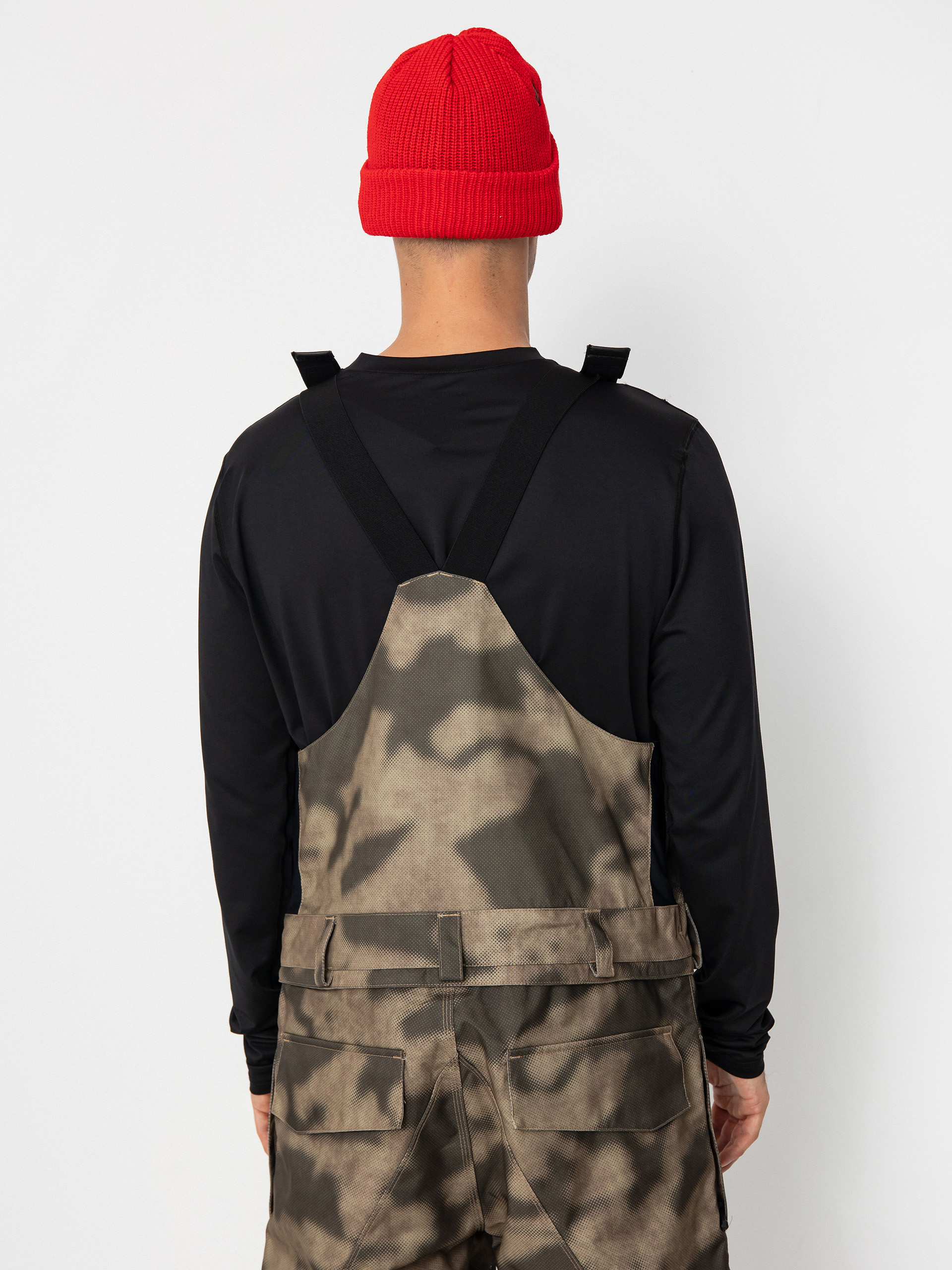Pentru bărbați Pantaloni pentru snowboard Volcom Roan Bib Overall (camouflage)