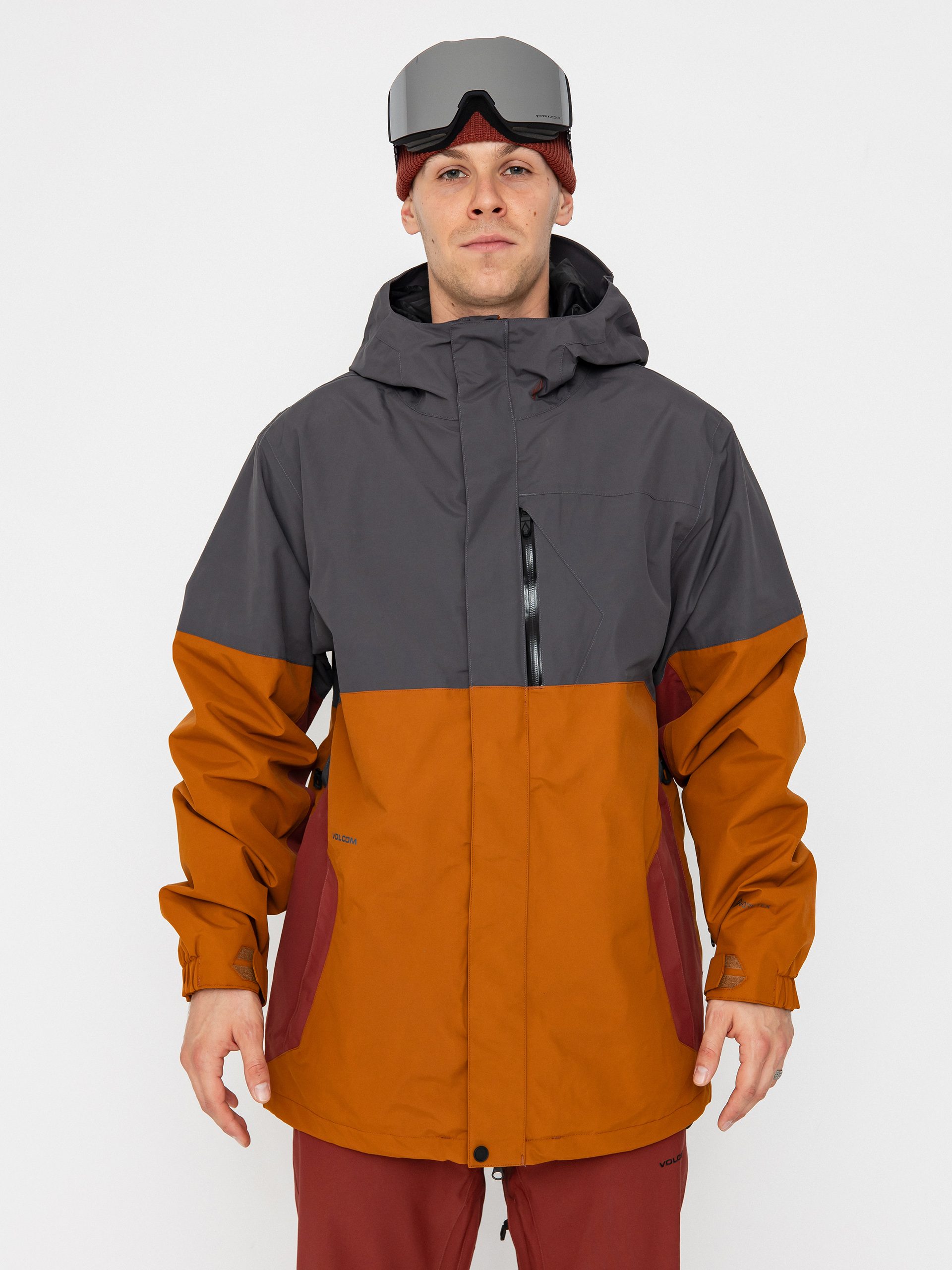 Geacă de snowboard Volcom L Gore Tex (caramel)