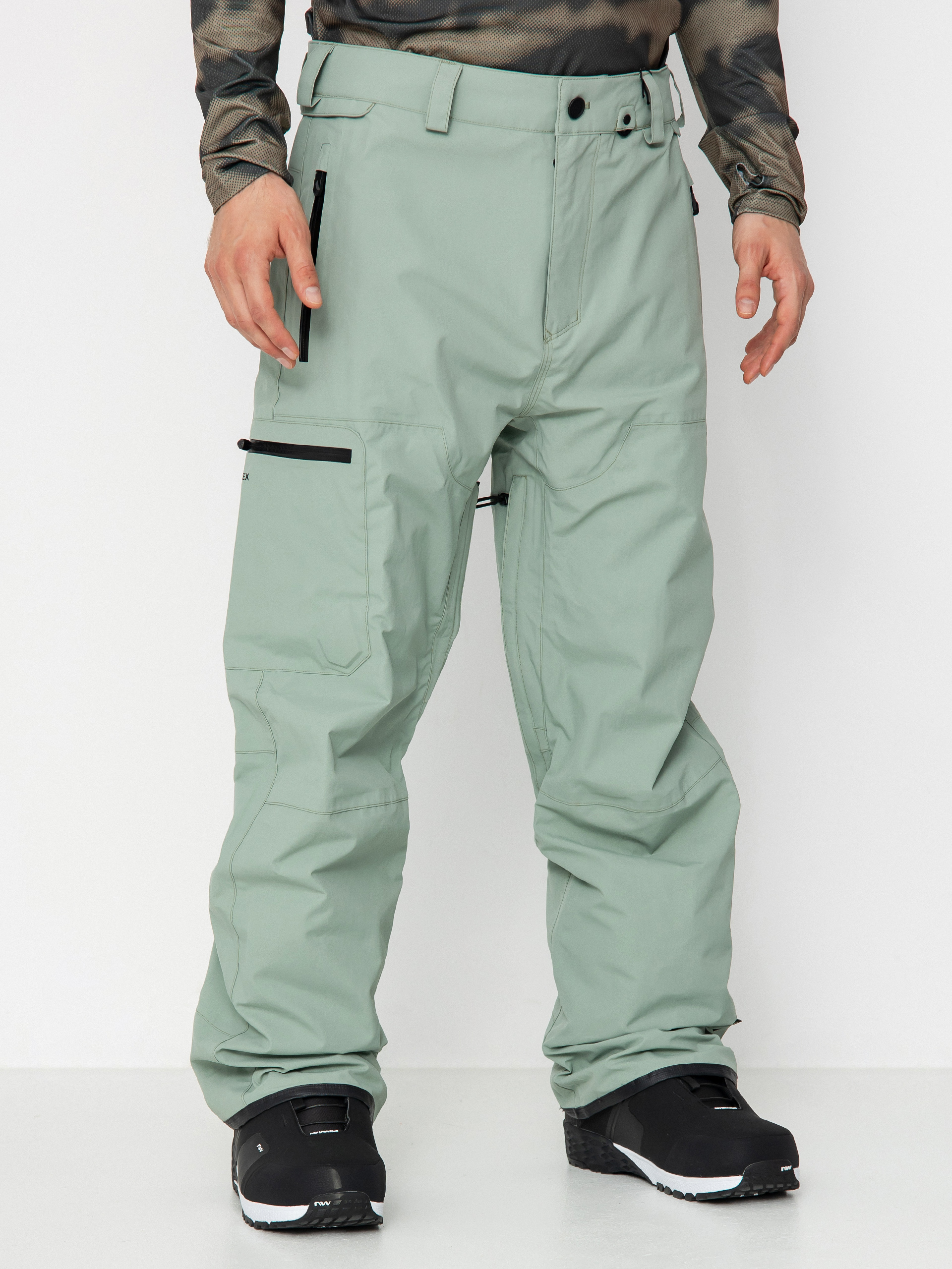 Pentru bărbați Pantaloni pentru snowboard Volcom L Gore Tex (agave)