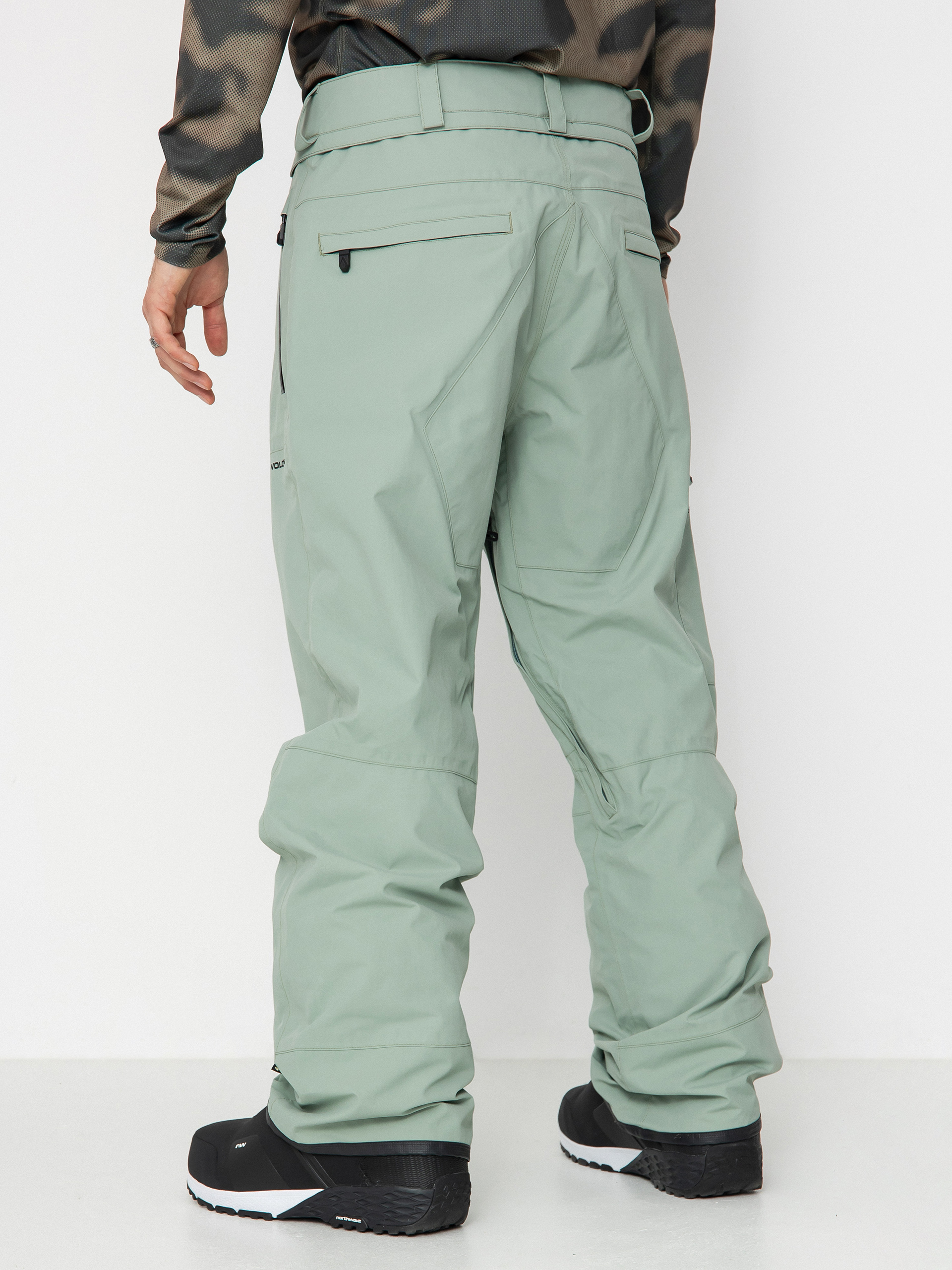 Pentru bărbați Pantaloni pentru snowboard Volcom L Gore Tex (agave)