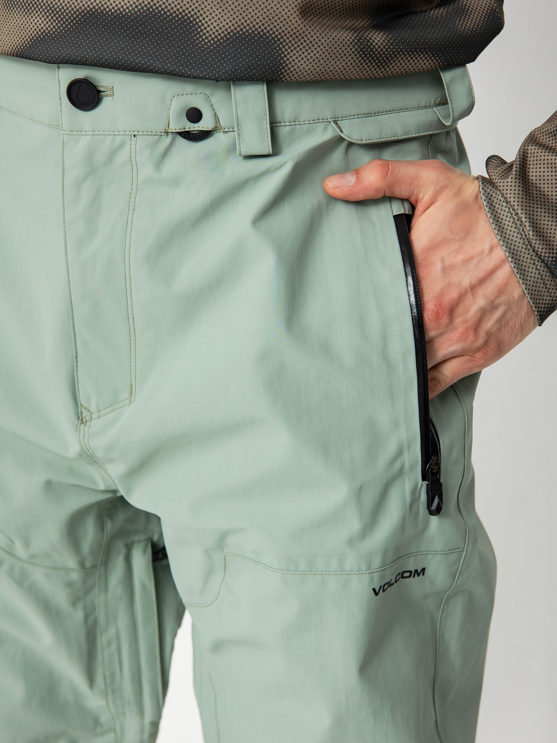 Pentru bărbați Pantaloni pentru snowboard Volcom L Gore Tex (agave)