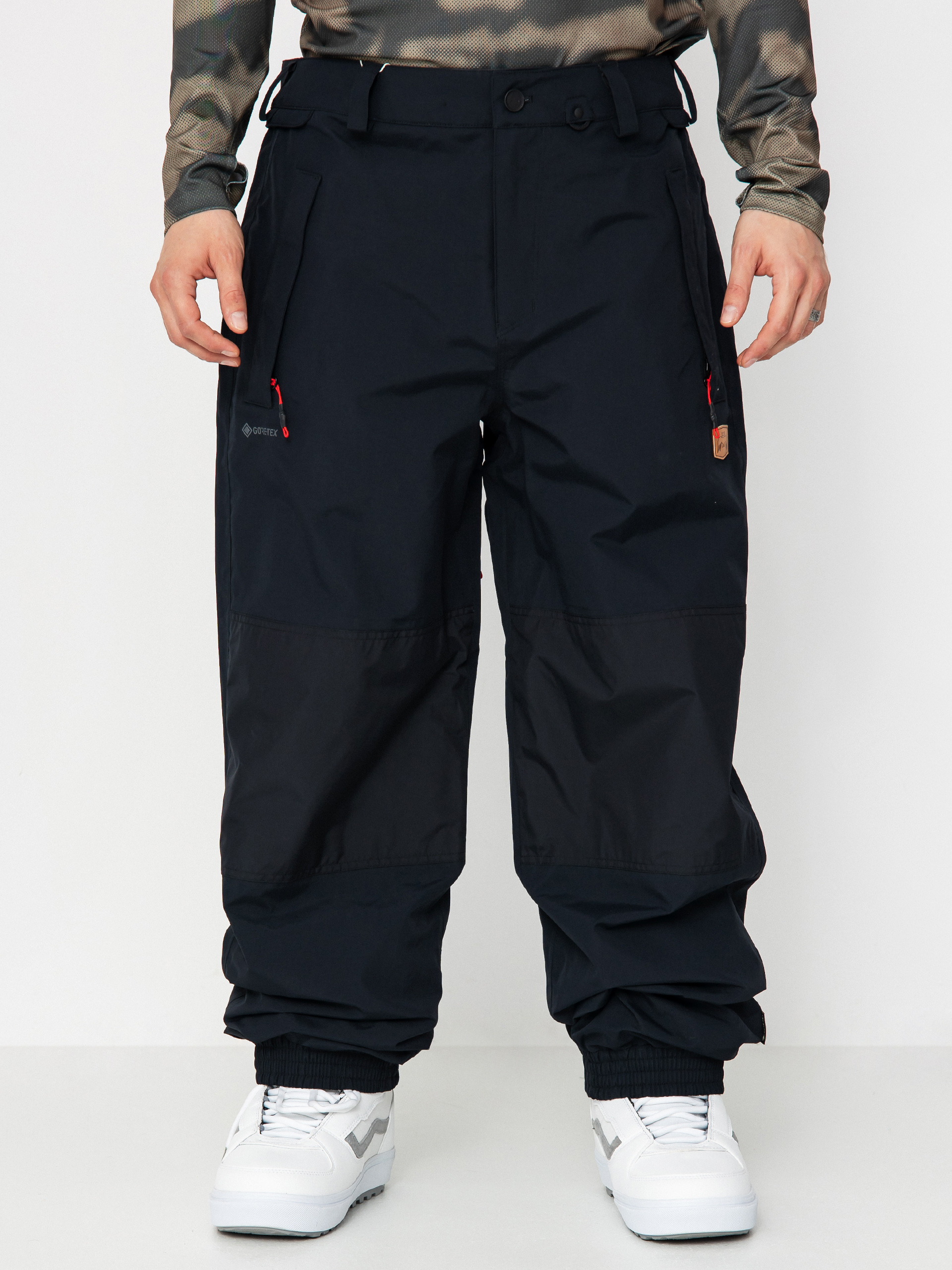 Pentru bărbați Pantaloni pentru snowboard Volcom Longo Gore Tex (black)