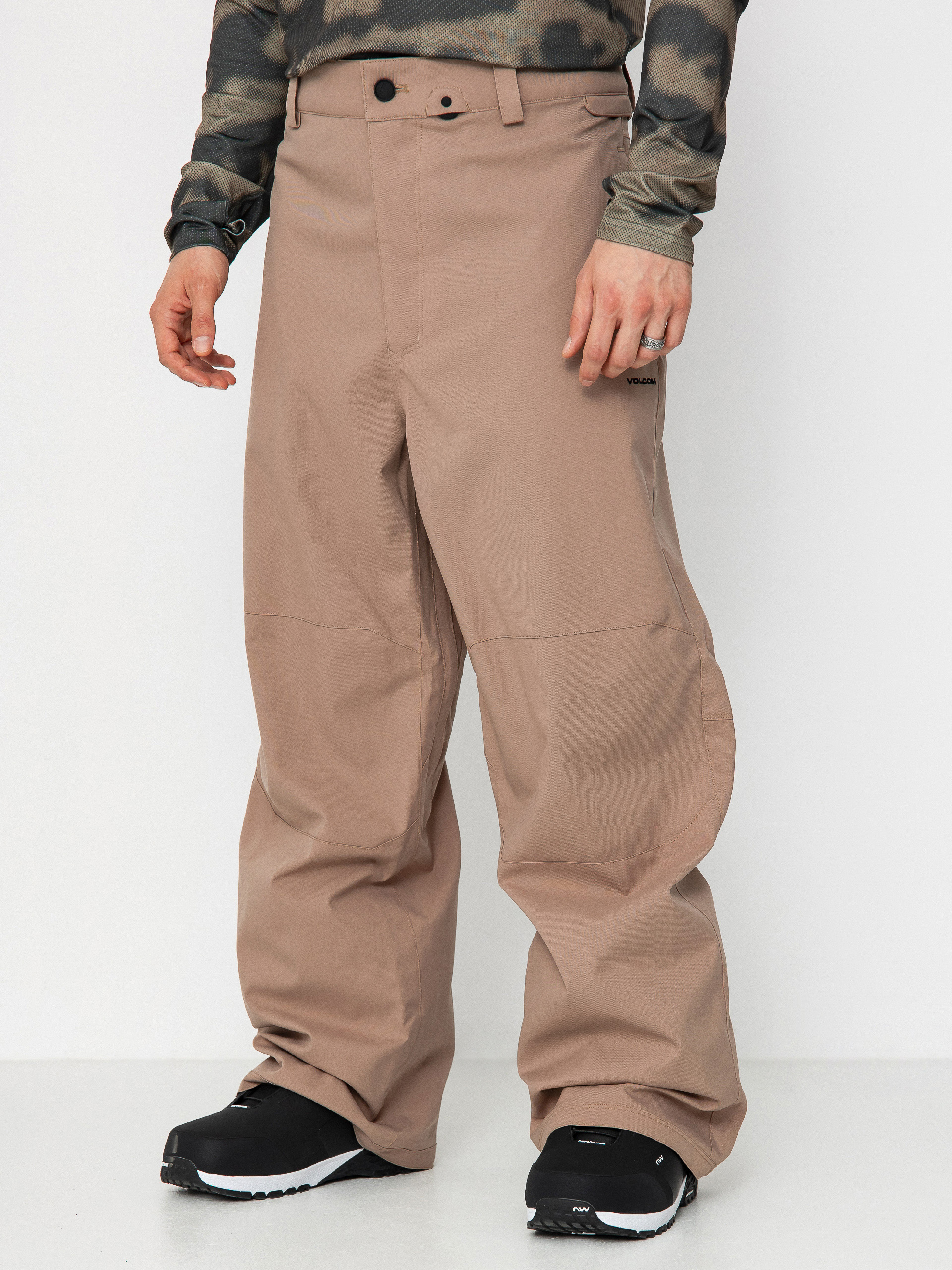 Pentru bărbați Pantaloni pentru snowboard Volcom Snow Billow (chestnut brown)
