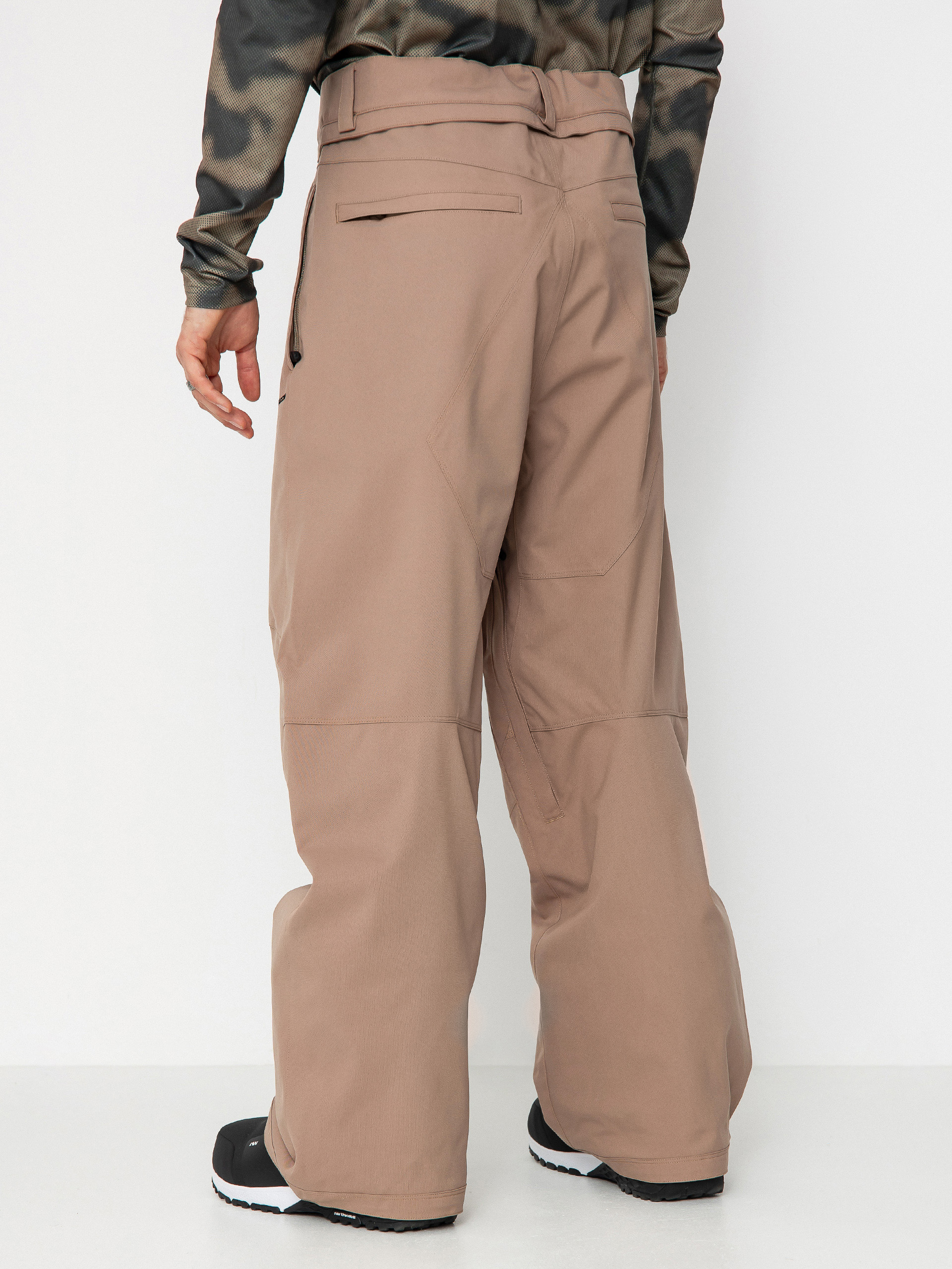 Pentru bărbați Pantaloni pentru snowboard Volcom Snow Billow (chestnut brown)