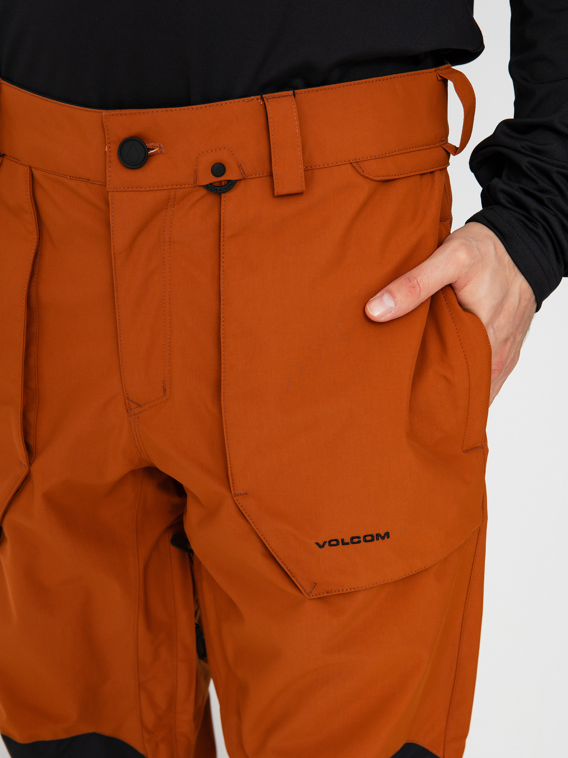 Pentru bărbați Pantaloni pentru snowboard Volcom Roan (caramel)