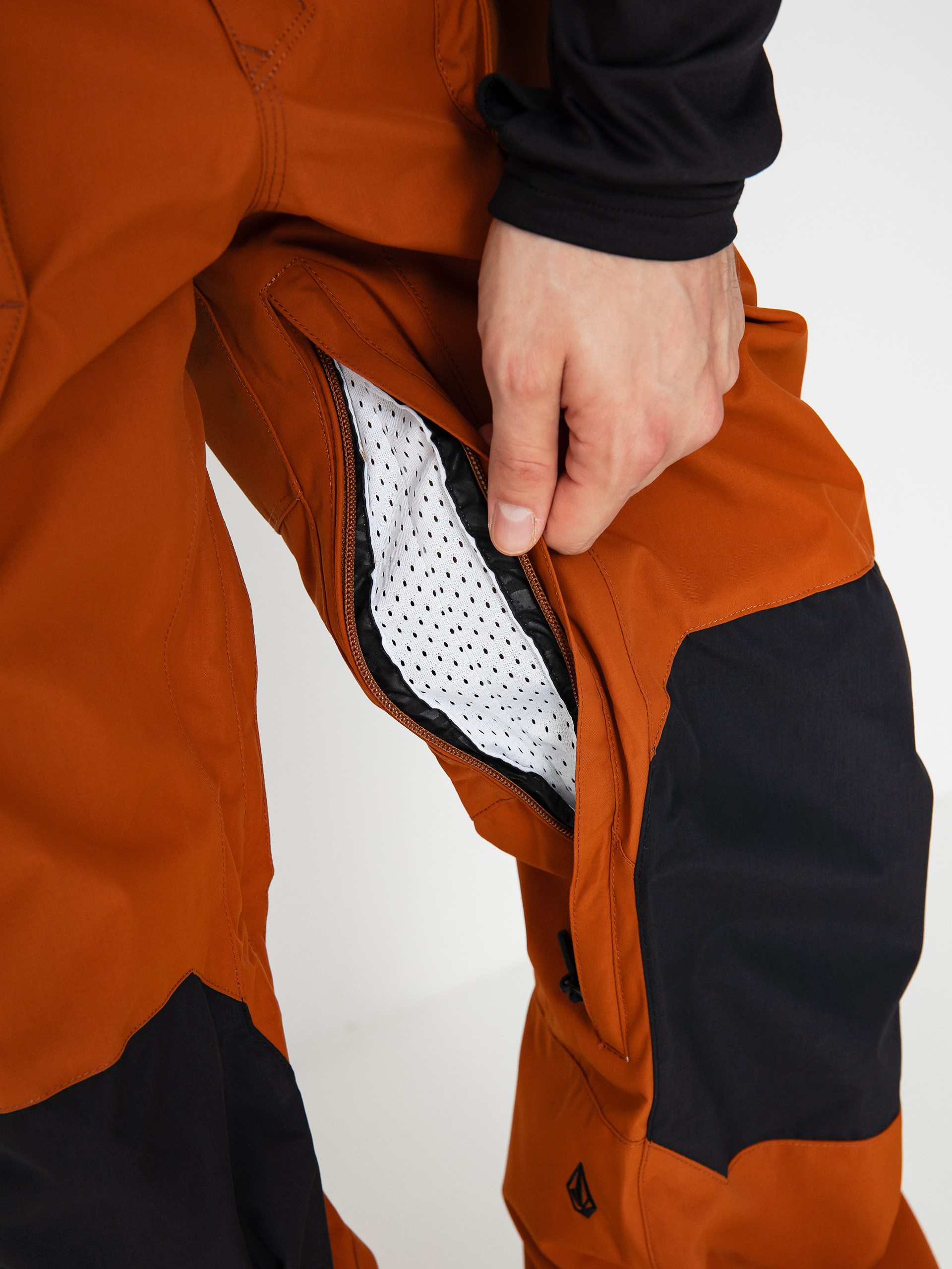 Pentru bărbați Pantaloni pentru snowboard Volcom Roan (caramel)